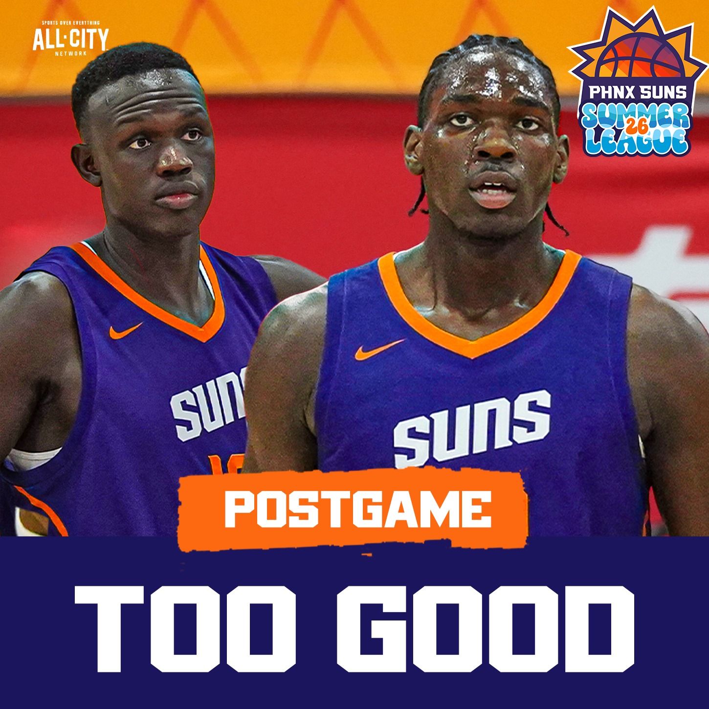POSTGAME: Khaman Maluach TOO GOOD For Summer League in Phoenix Suns Loss episode artwork