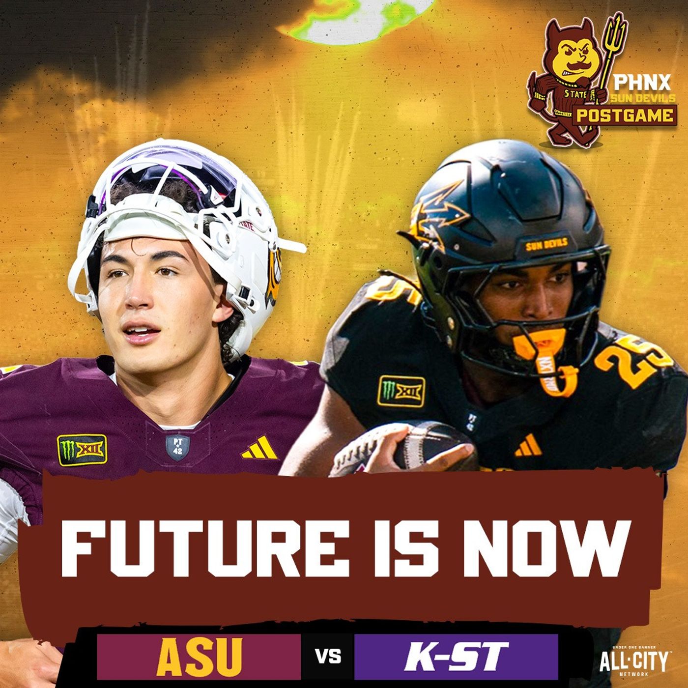 POSTGAME: Jake Fette, Cardae Mack DELIVER In Arizona State's Win Over Kansas State episode artwork