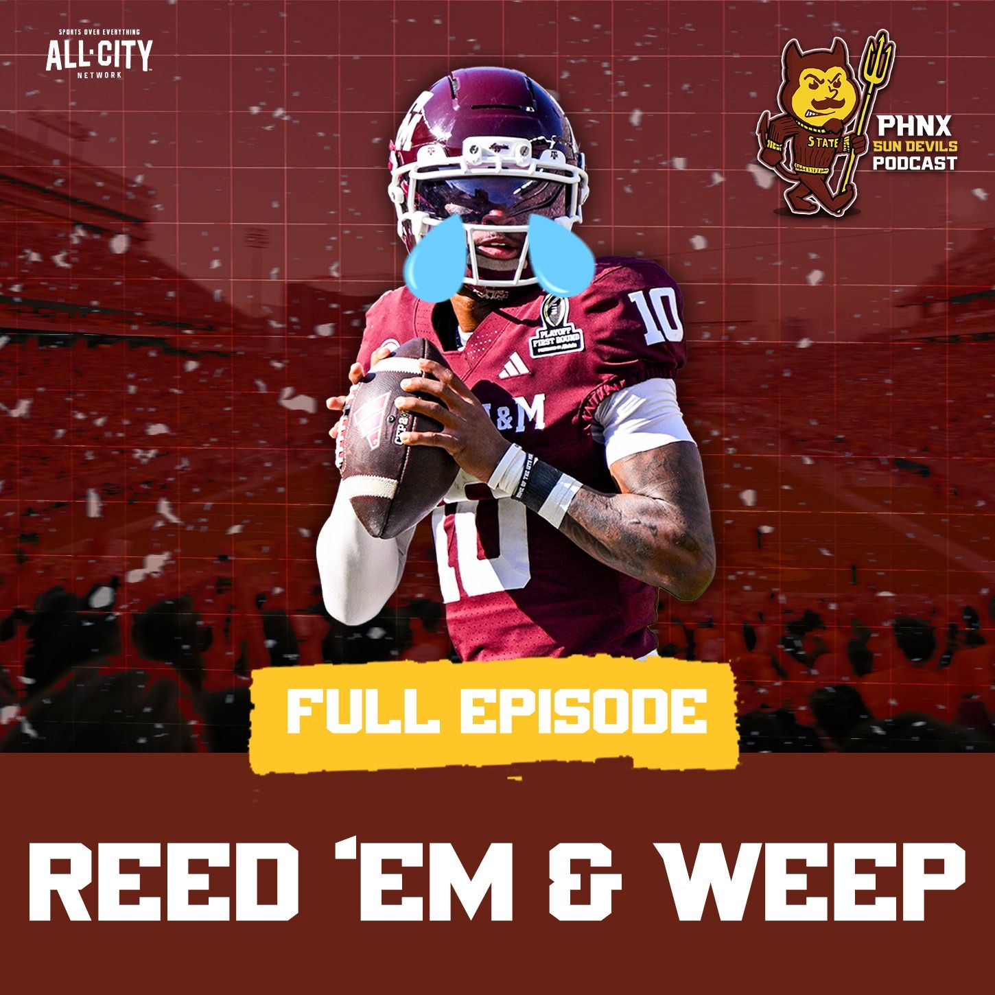 Arizona State Will Have MONSTROUS Challenge Of Containing Marcel Reed & Texas A&M episode artwork
