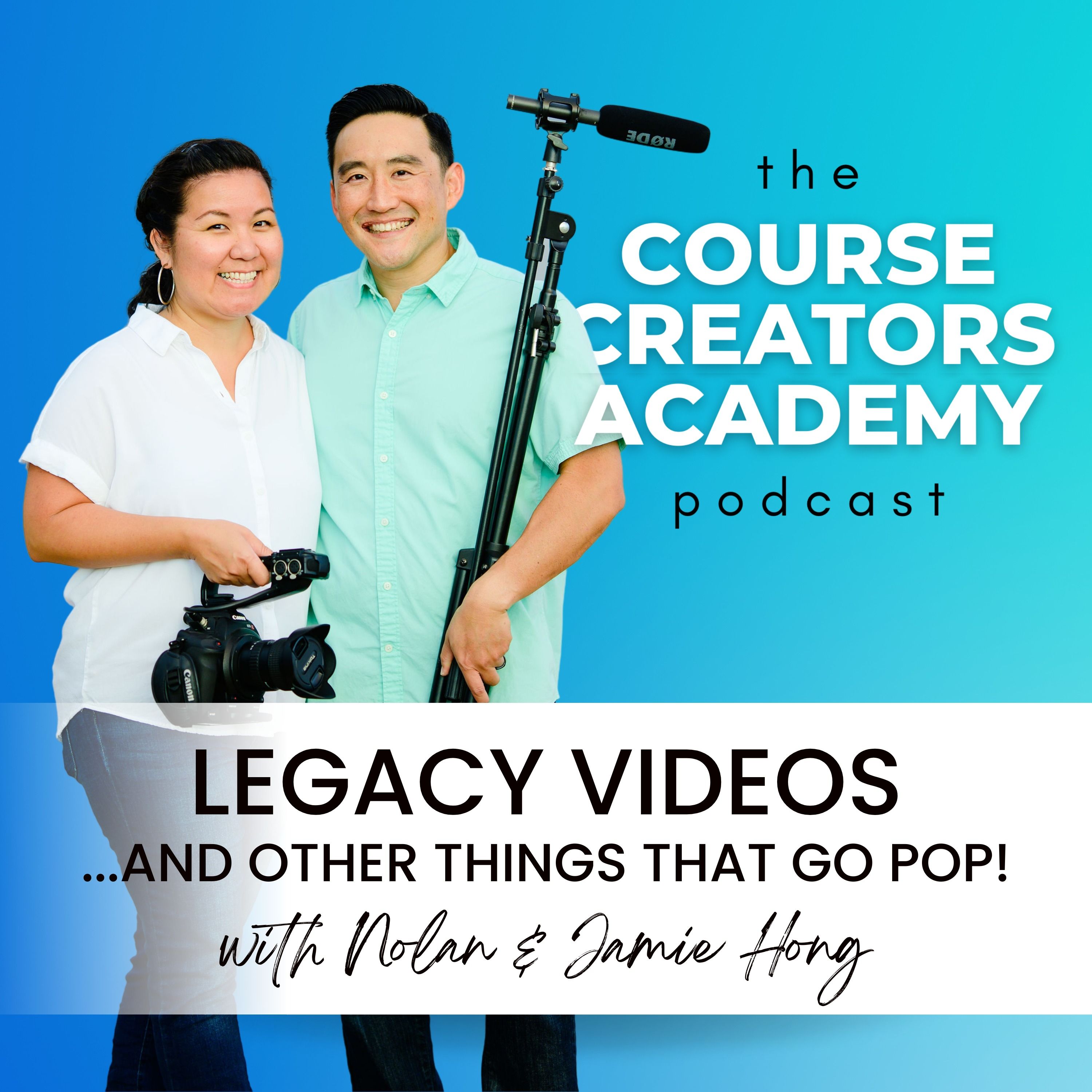 Legacy Videos and Other Things that Go POP! with Nolan & Jamie Hong