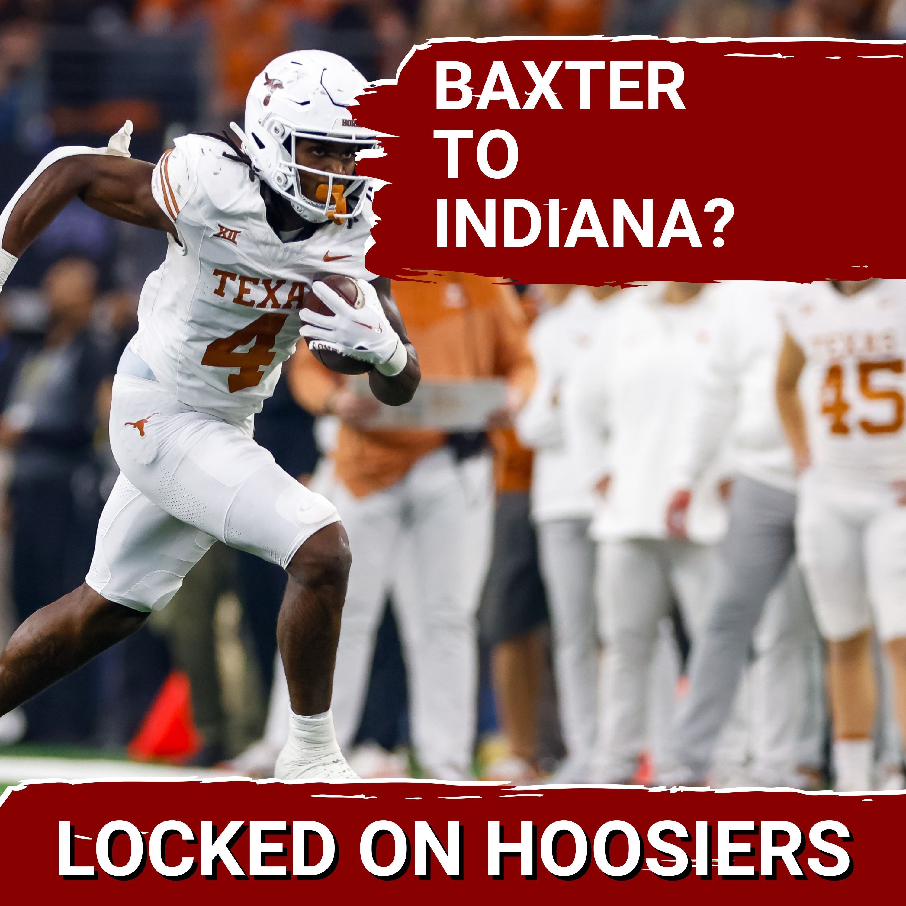 HUGE NEWS: Indiana Football TRENDING UP for CJ Baxter, Texas Transfer Portal Running Back