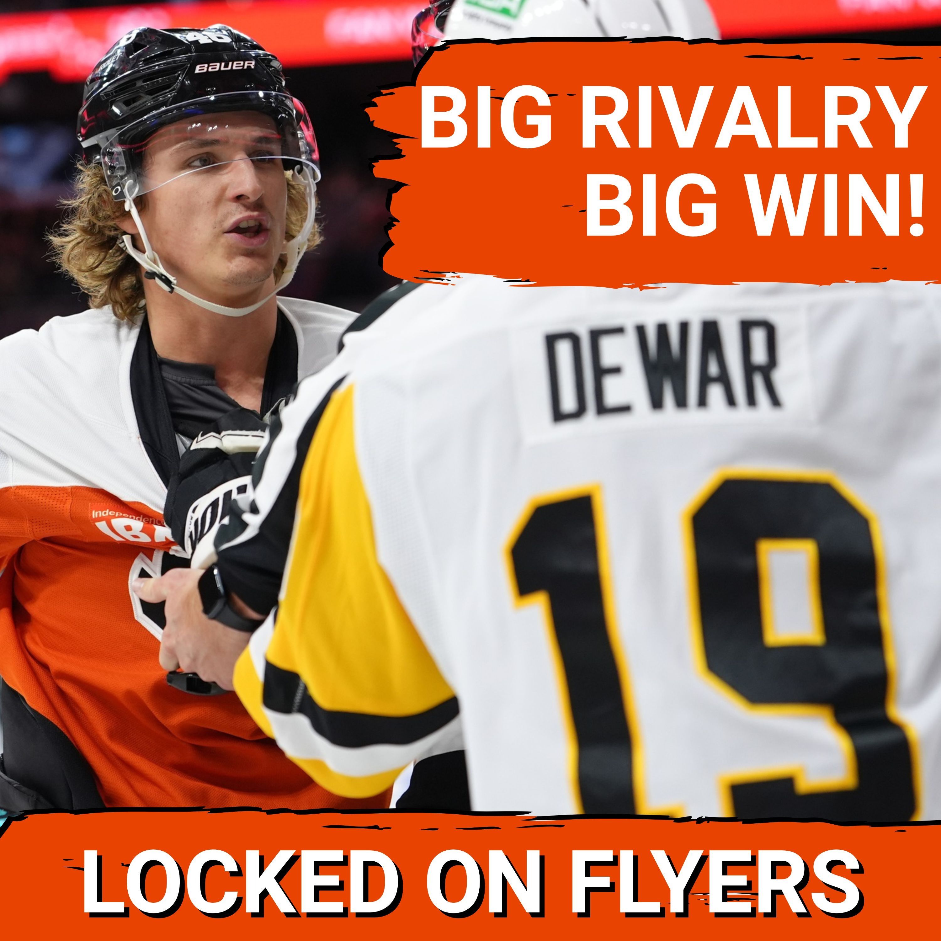 CHAOS between Philadelphia Flyers & Pittsburgh Penguins in OT as rivalry heats up in big Shootout win!