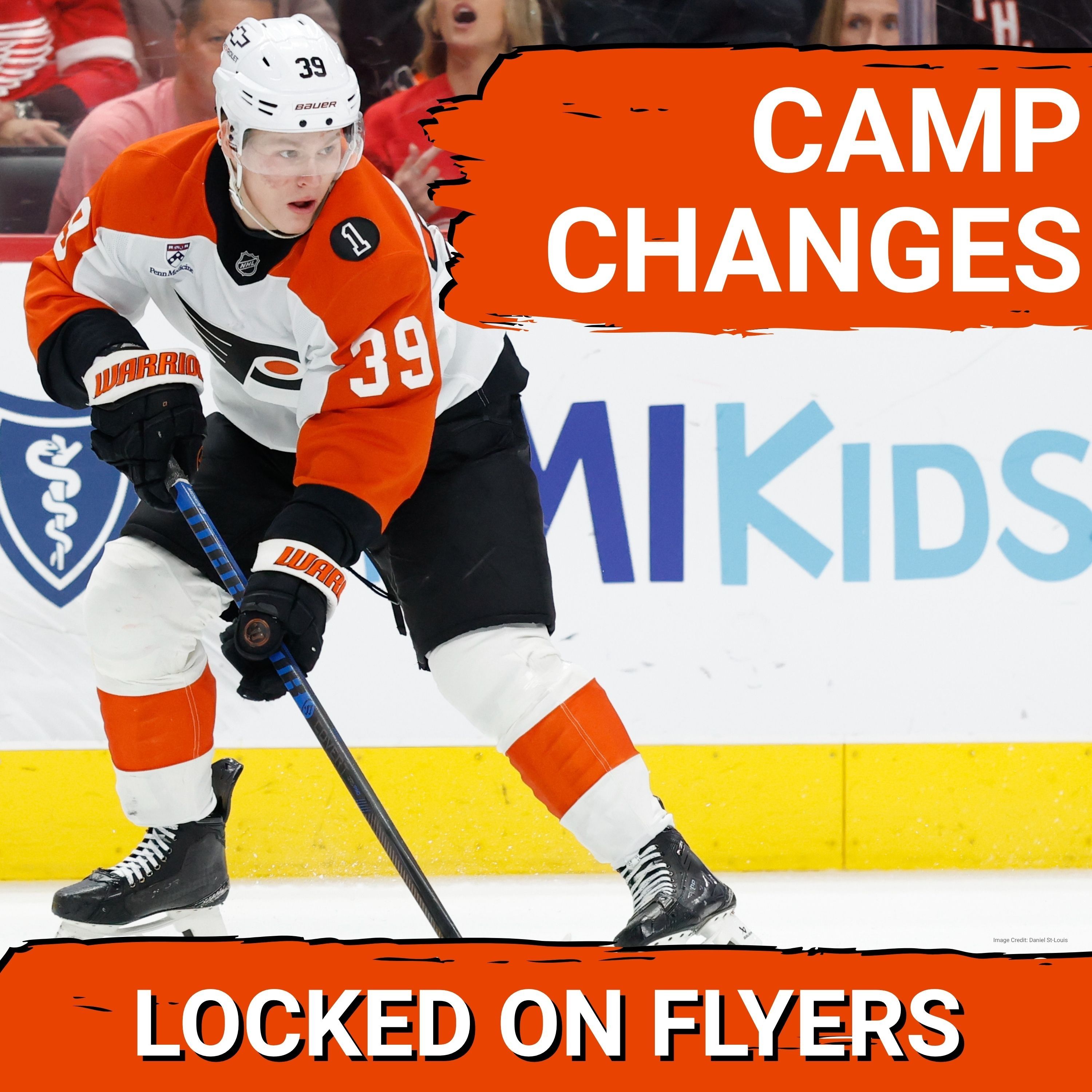 Seeing ANSWERS for the Philadelphia Flyers at training camp and the Rookie Series episode artwork