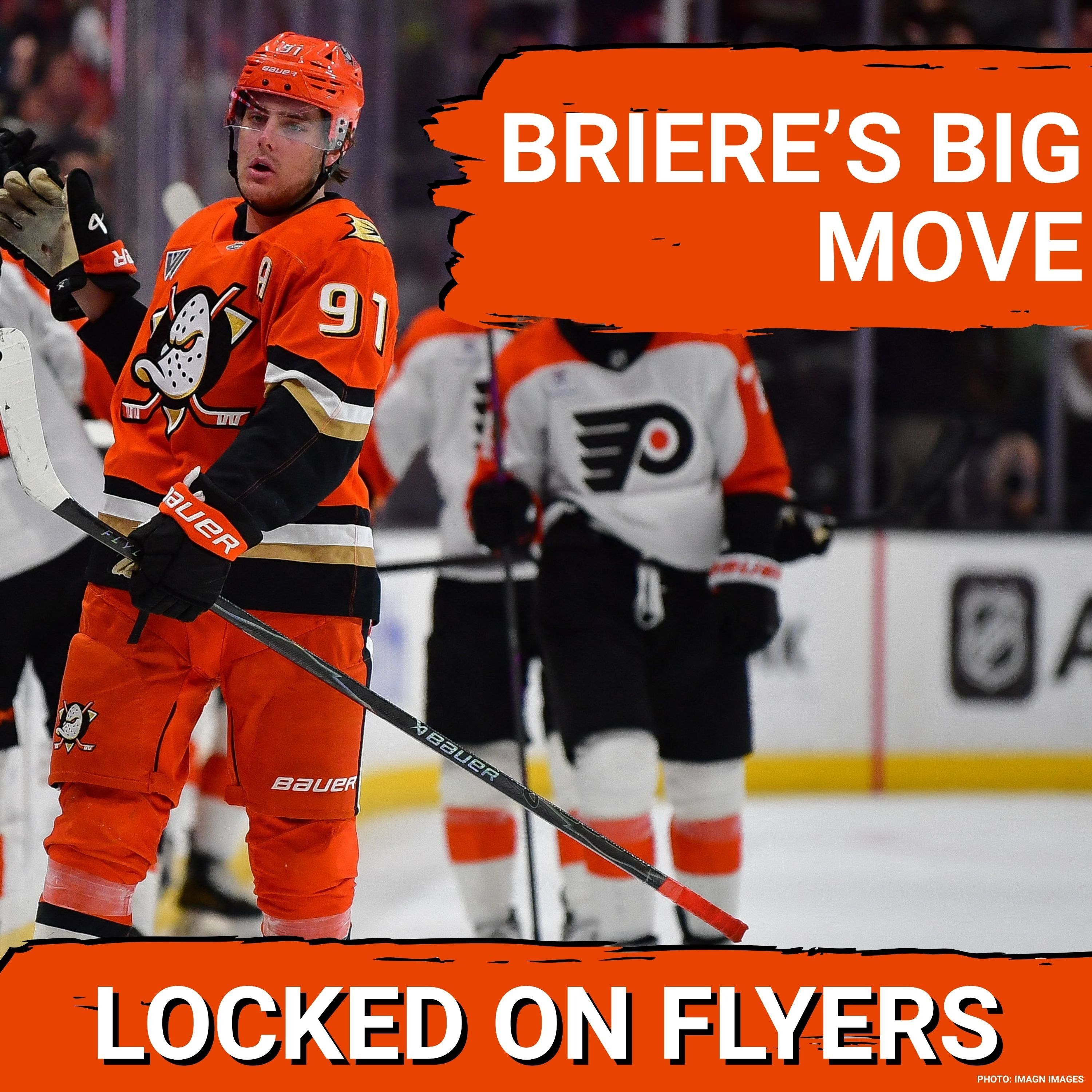 BIG MOVES from the Philadelphia Flyers as Danny Briere signs Ducks’ Leo Carlsson to HUGE offer sheet. episode artwork