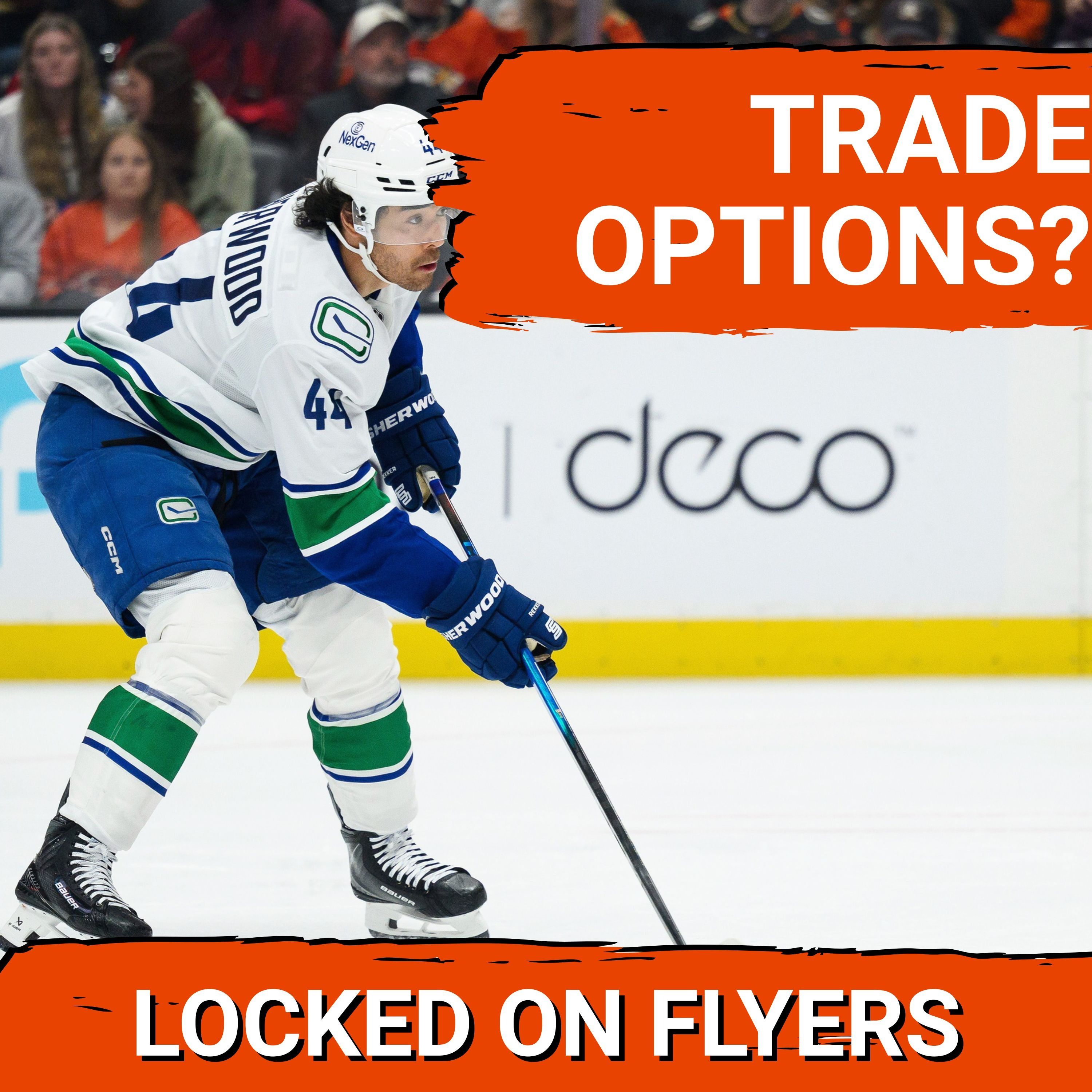 Tyson Foerster will be out 2-3 months. Could the Vancouver Canucks provide an answer? Tyson Foerster will be out 2-3 months. Could the Vancouver Canucks provide an answer?
