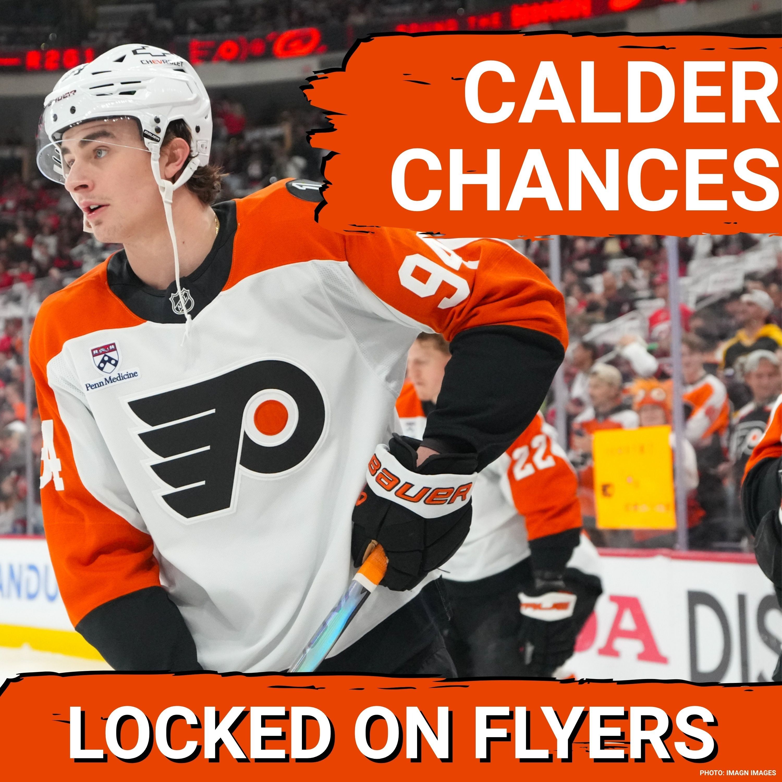 The CALDER RACE: Where does Philadelphia Flyers forward Porter Martone stack up? episode artwork
