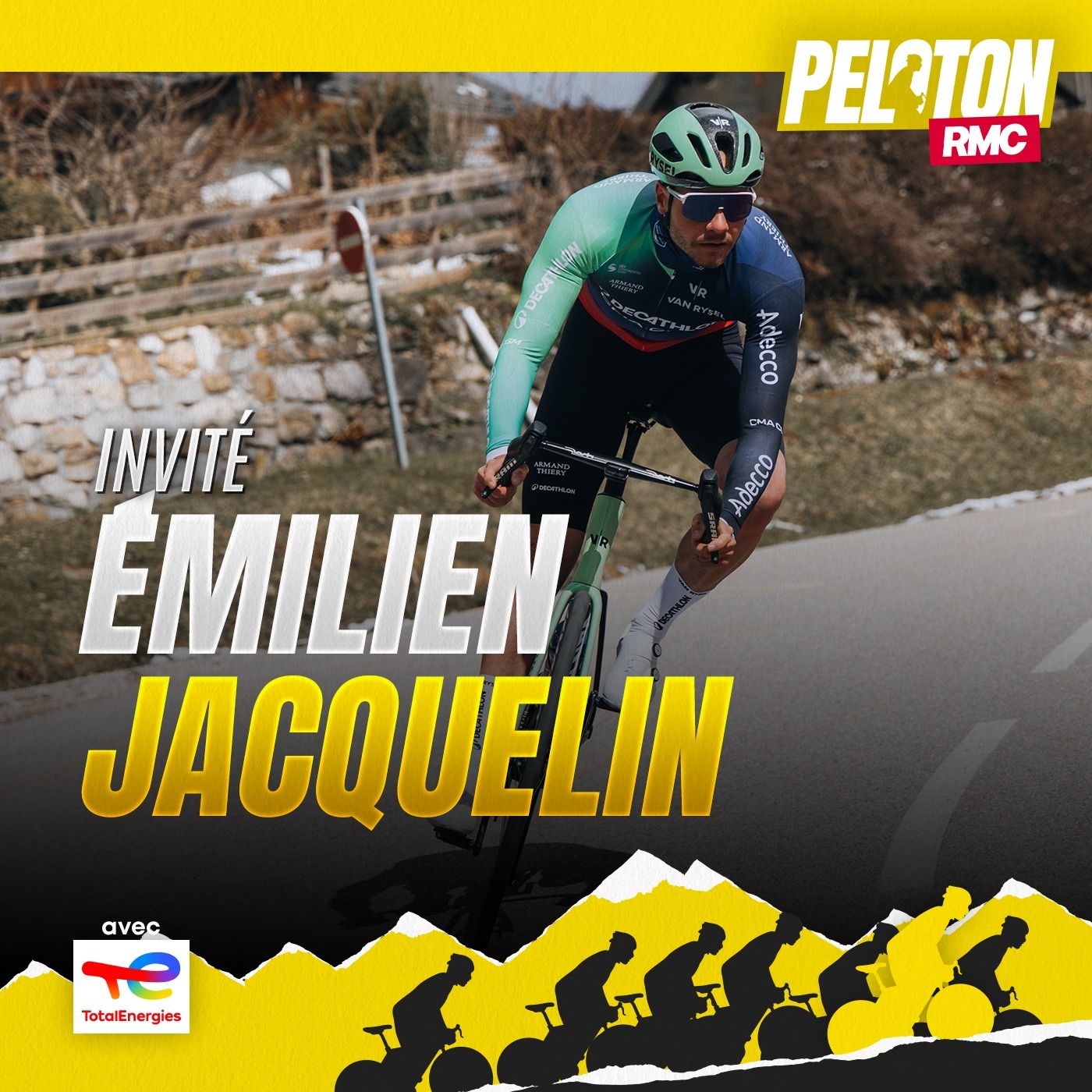 Émilien Jacquelin invité de RMC : "J’ai envie d’être bon pour les autres, de les faire briller"