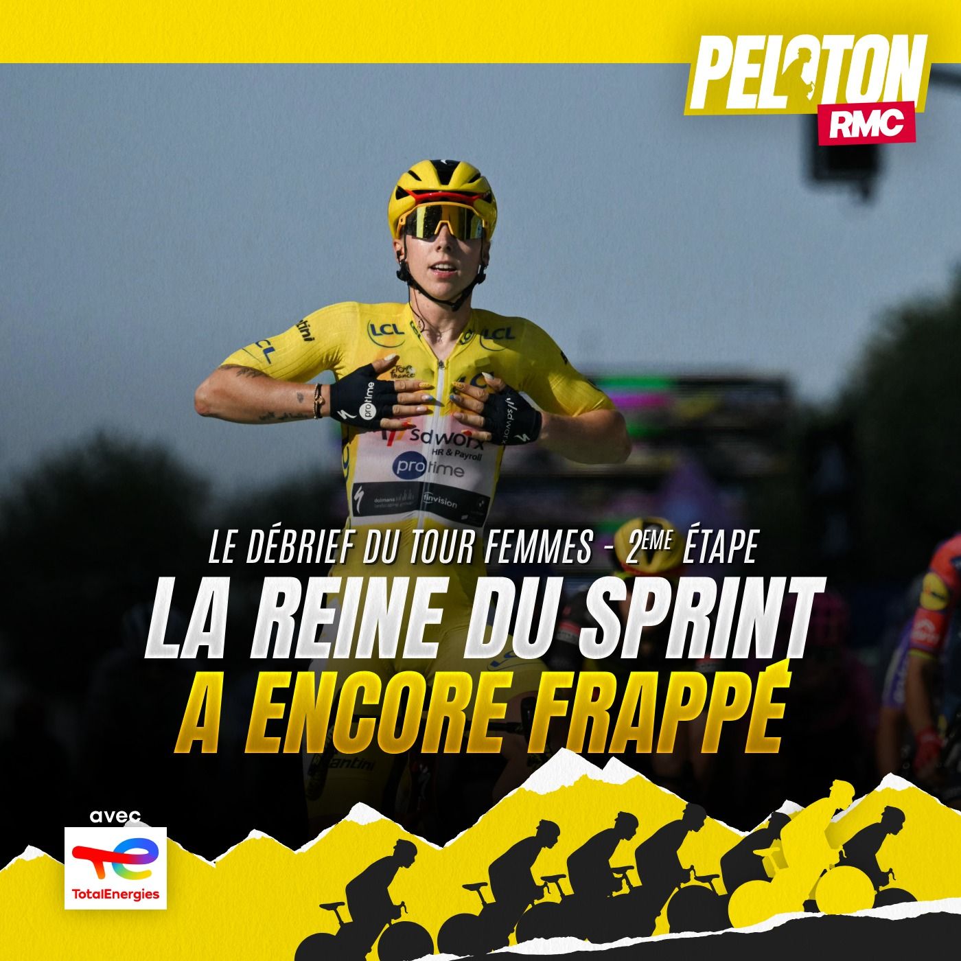 Tour de France Femmes 2026 - Étape 2 : le doublé de Lorena Wiebes à Genève