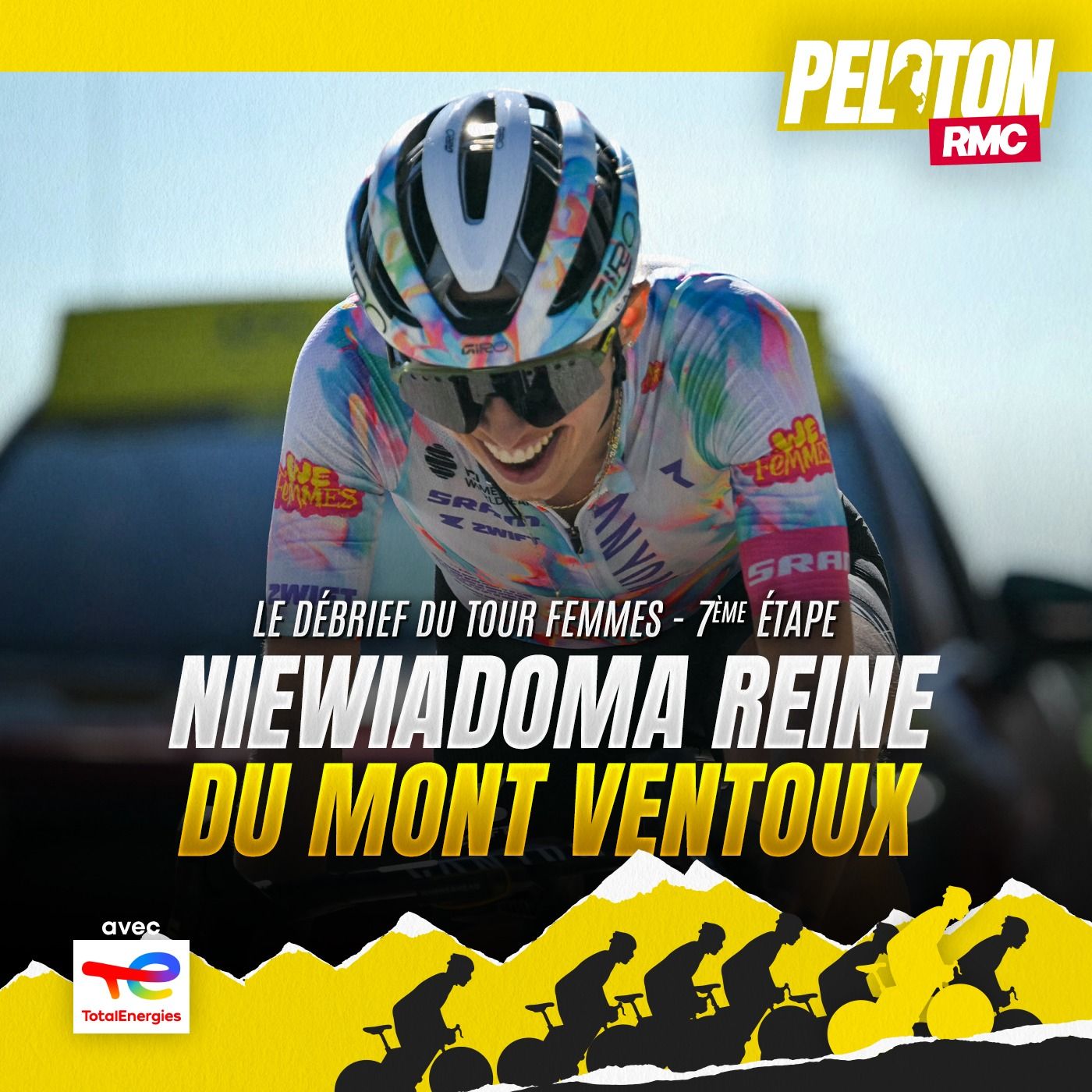 Tour de France Femmes 2026 - Étape 7 : Niewiadoma fait coup double en haut du Ventoux
