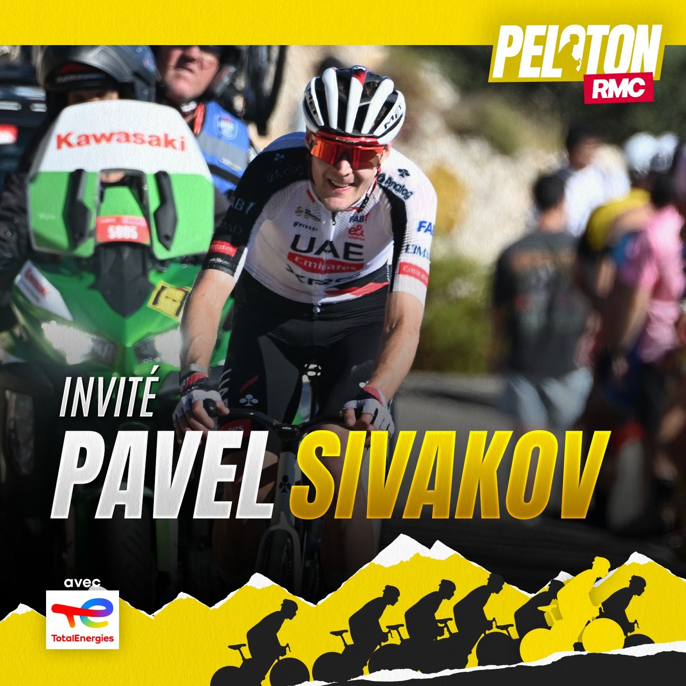 Pavel Sivakov invité de RMC : "Être parmi les meilleurs grimpeurs de cette Vuelta et le meilleur coéquipier possible pour Tadej" episode artwork