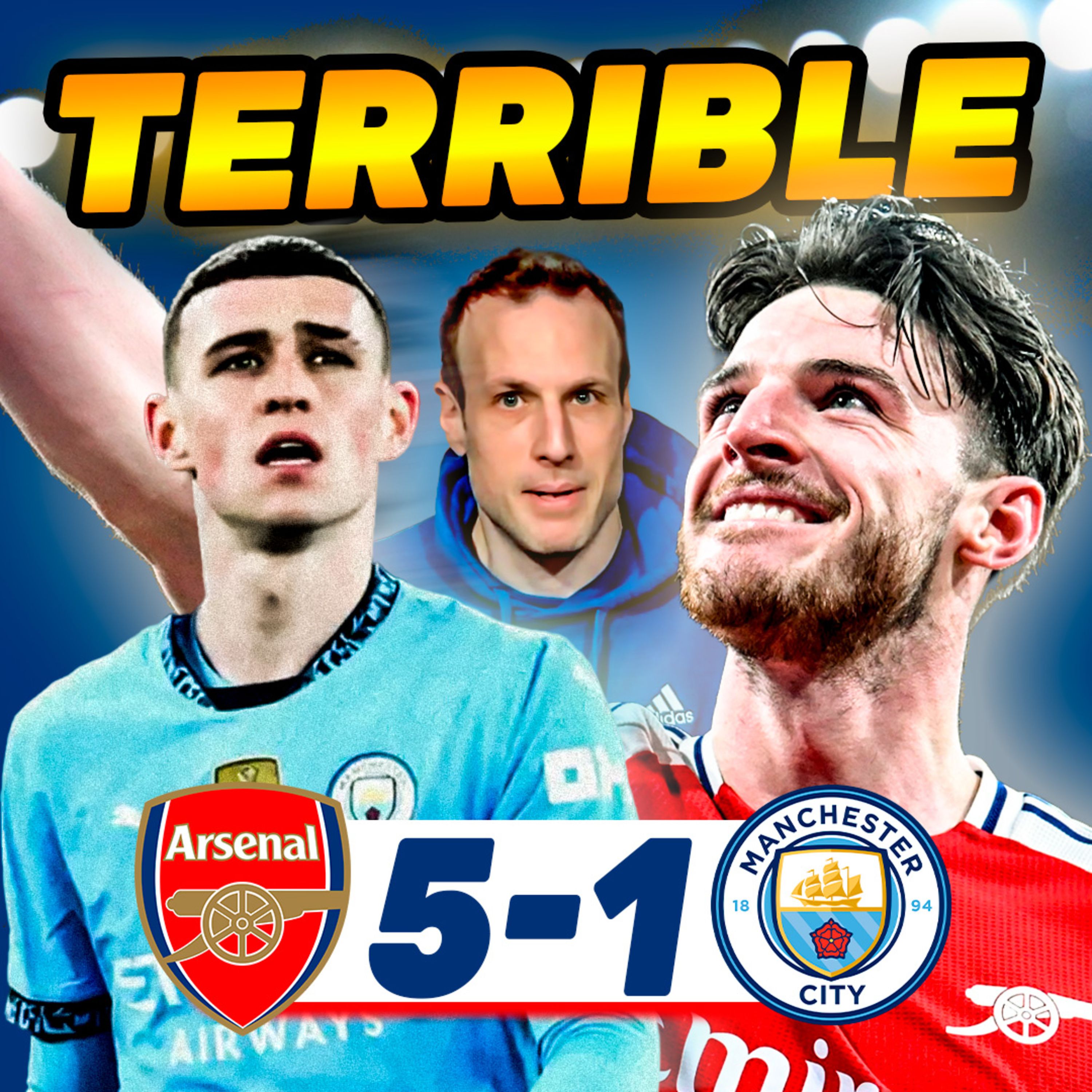 El City se derrumba: ARSENAL LO HUMILLA y Liverpool se escapa