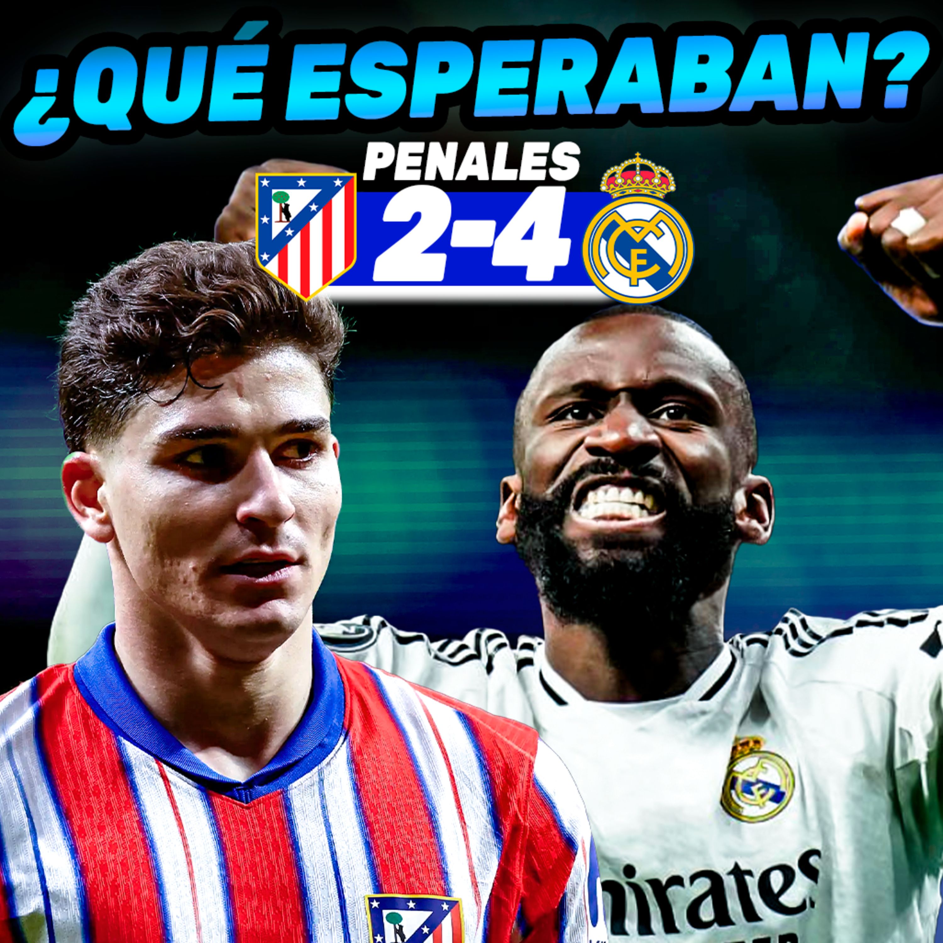 El ADN del Madrid vs. LA TERQUEDAD del Atlético