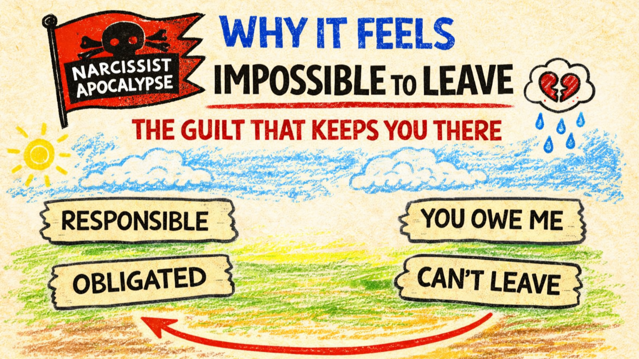 Why It Feels Impossible to Leave: The Guilt That Keeps You There