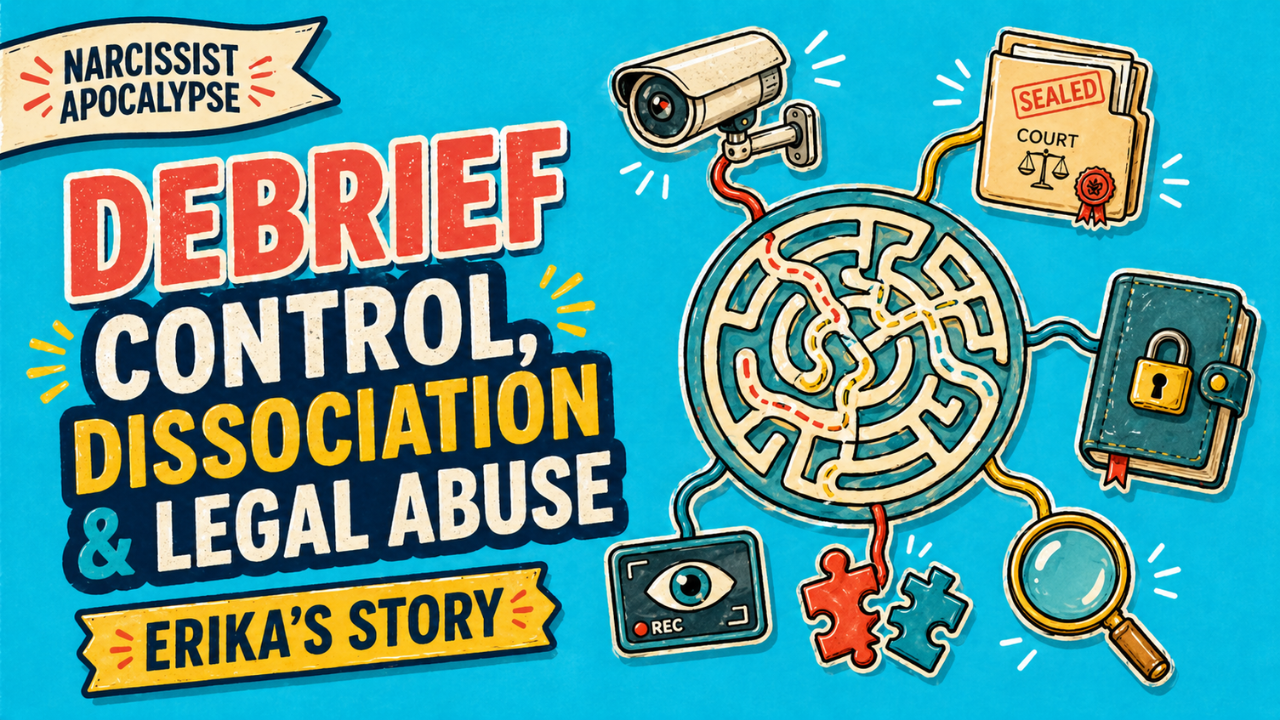 Debrief | Control, Dissociation, & Legal Abuse in Erika’s Story