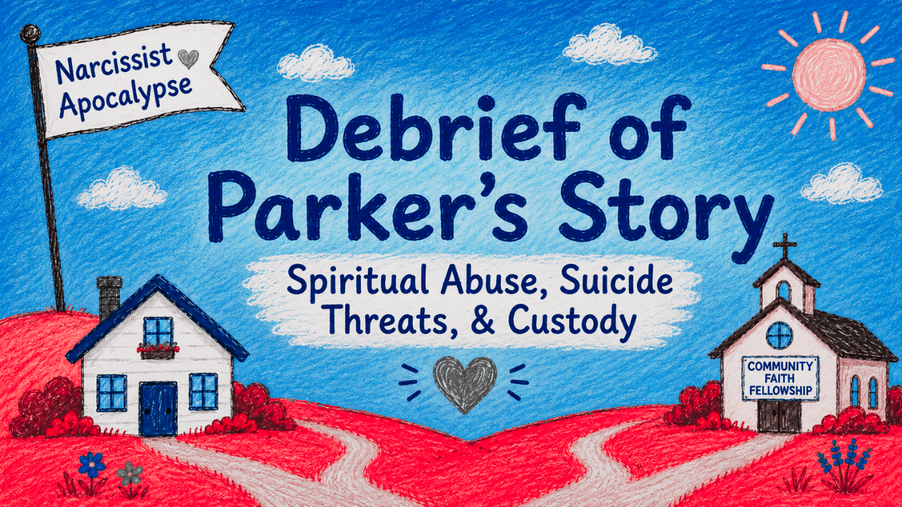 Debrief | Spiritual Abuse, Suicide Threats, & Custody in Parker’s Story