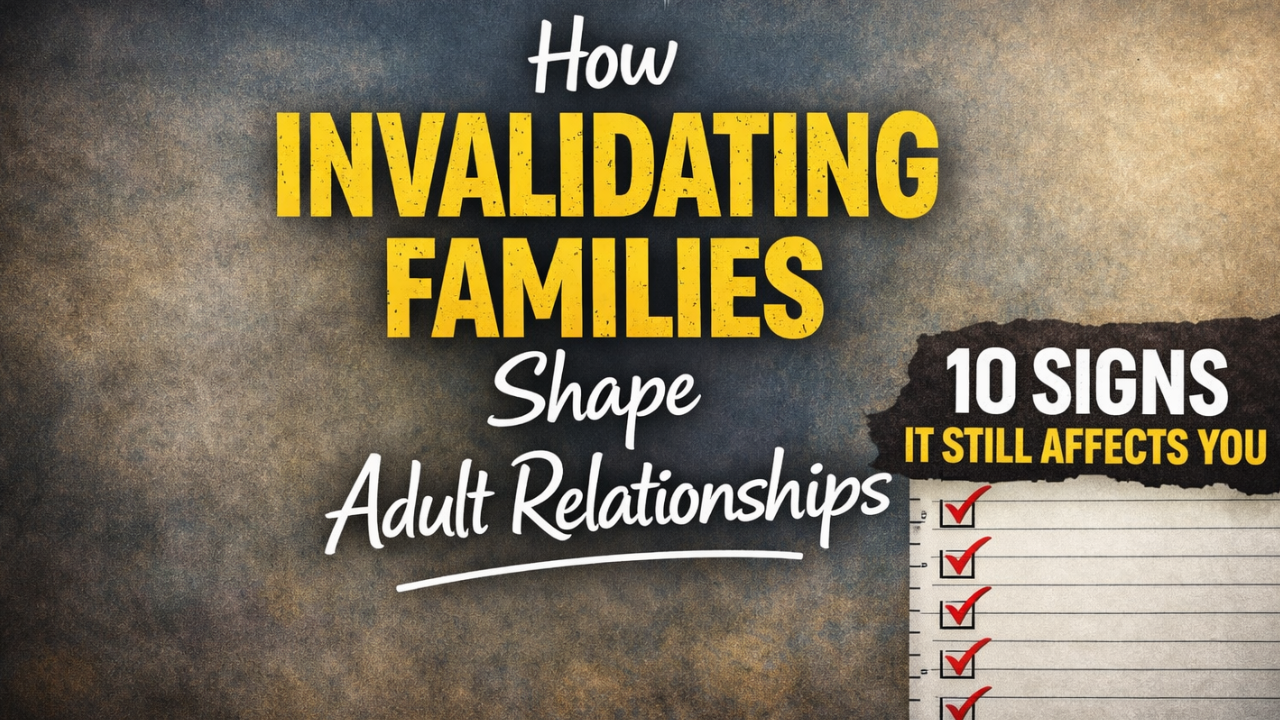 How Invalidating Families Shape Adult Relationships