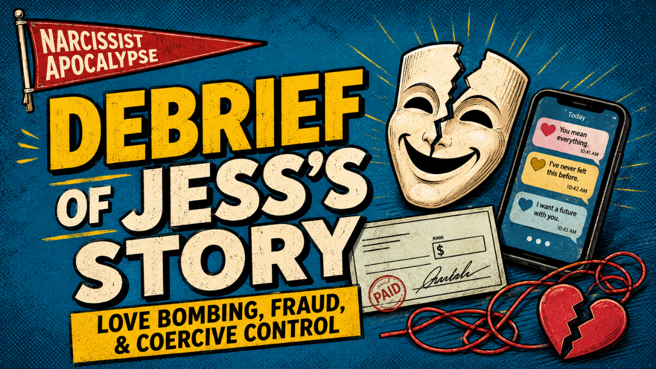 Debrief | Love Bombing, Fraud, & Coercive Control in Jess’s Story