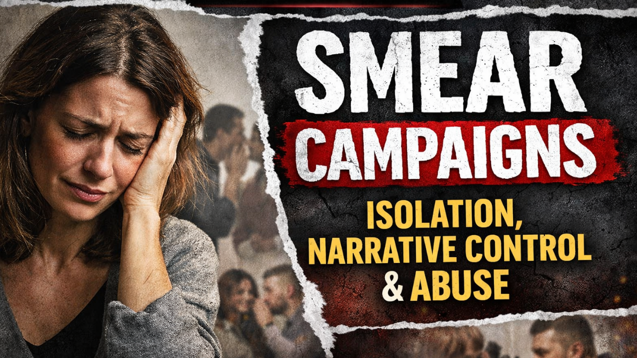 Smear Campaigns | Isolation, Narrative Control, and Abuse
