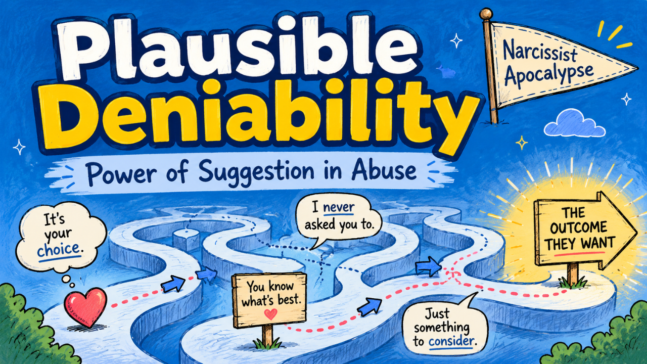 Rerelease: Plausible Deniability and the Power of Suggestion in Abuse