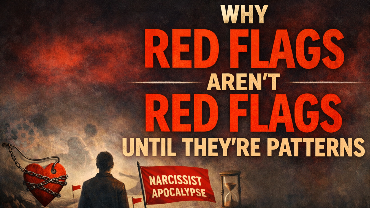 Why Red Flags Aren’t Red Flags Until They’re Patterns | The Psychology of Normalization