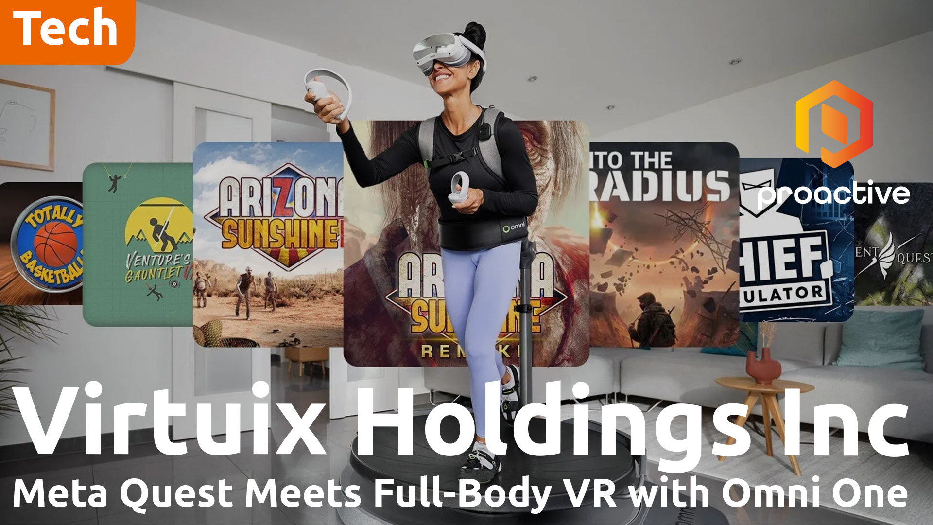 Virtuix bring Omni One VR treadmill to millions of Meta Quest users to enhance playing experience
