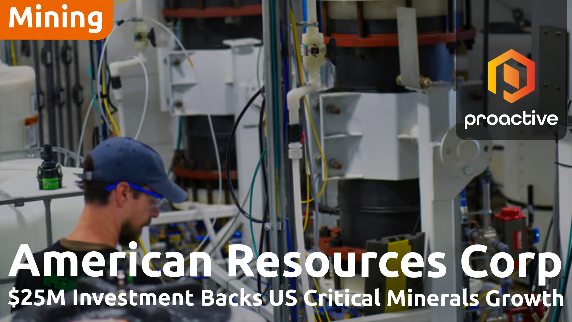 American Resources secures $25M U.S. defense investment for Rare Earth refining expansion