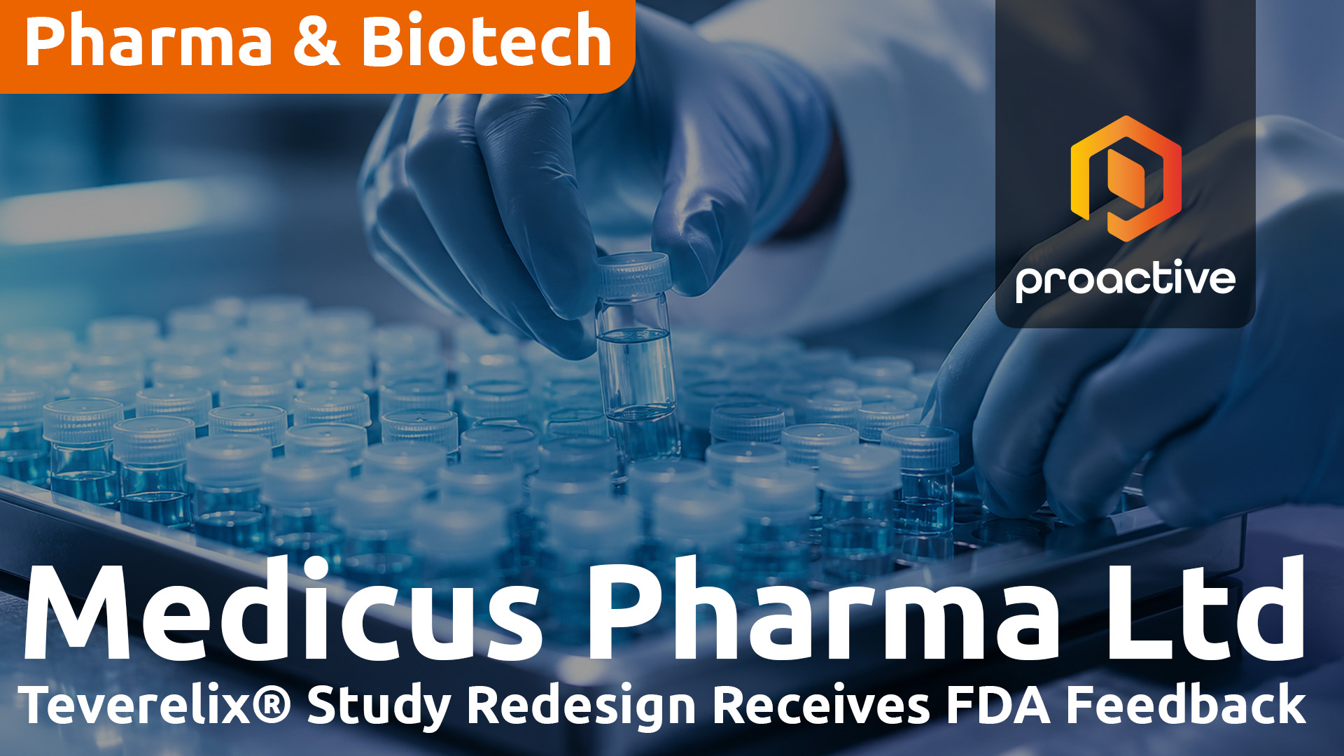 Medicus Pharma advances Phase 2 study following FDA and IRB feedback