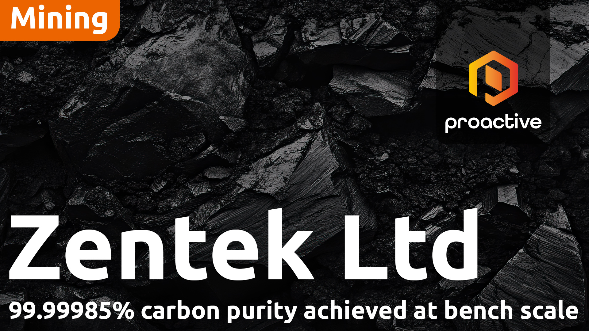 Zentek Files Technical Report Confirming US$3.85 Billion NPV for Albany Graphite Project