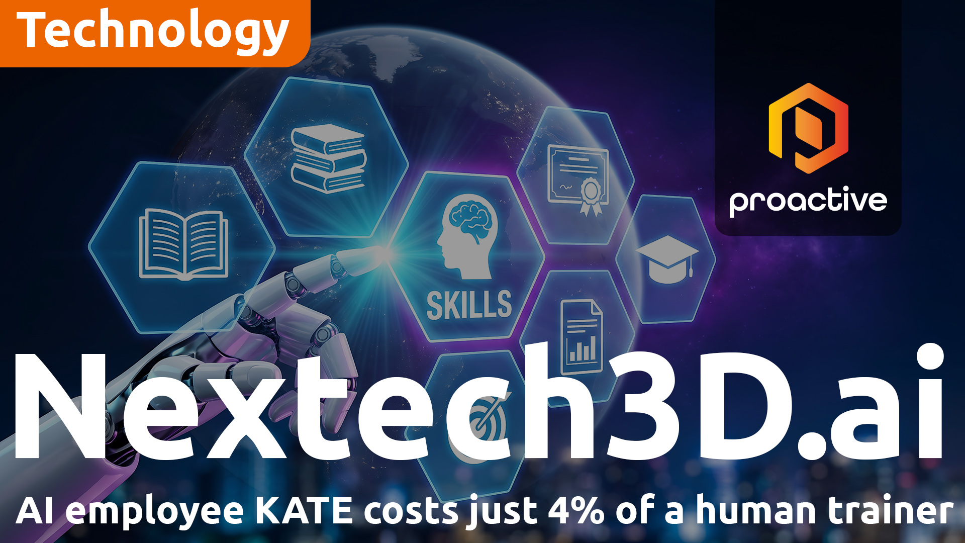 Nextech3D.ai launches AI training platform KATE, expands enterprise AI strategy
