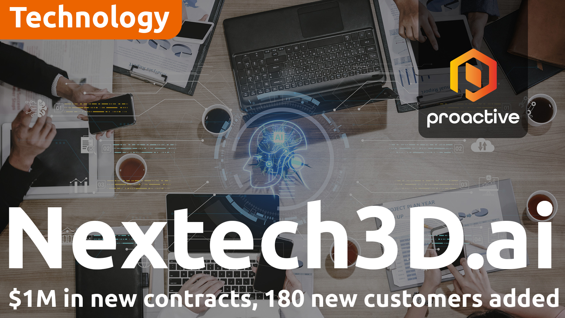 Nextech3D.ai secures $1M in new contracts, signs 180 customers across software portfolio