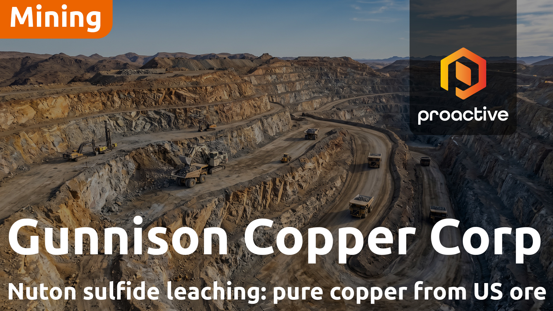 Gunnison Copper CEO on $8m Nuton deal; permitting on track at Johnson Camp