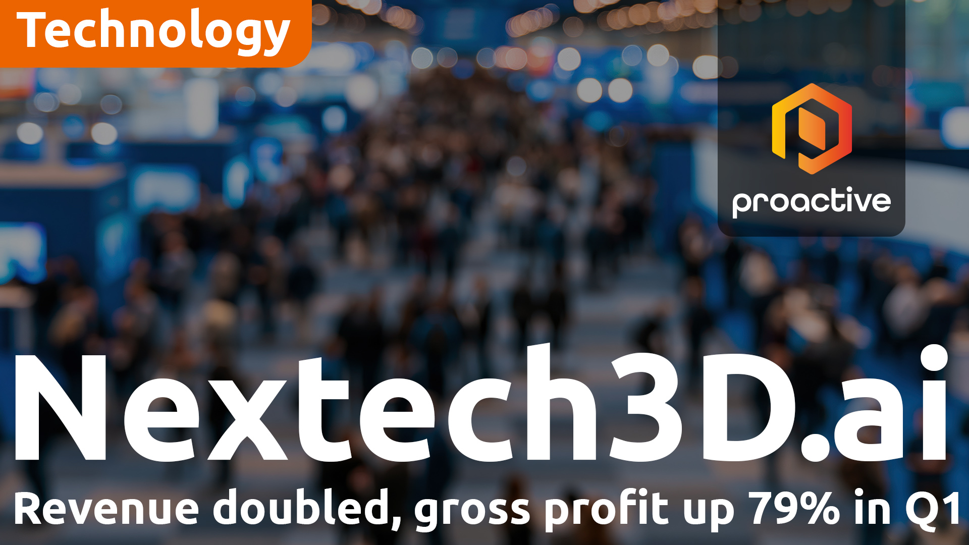 Nextech3D.ai doubles revenue as event services expansion fuels strong Q1 growth