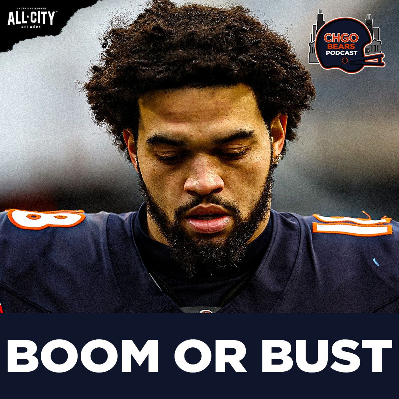 PFF stirs the pot with Caleb Williams, Chicago Bears | CHGO Bears Podcast