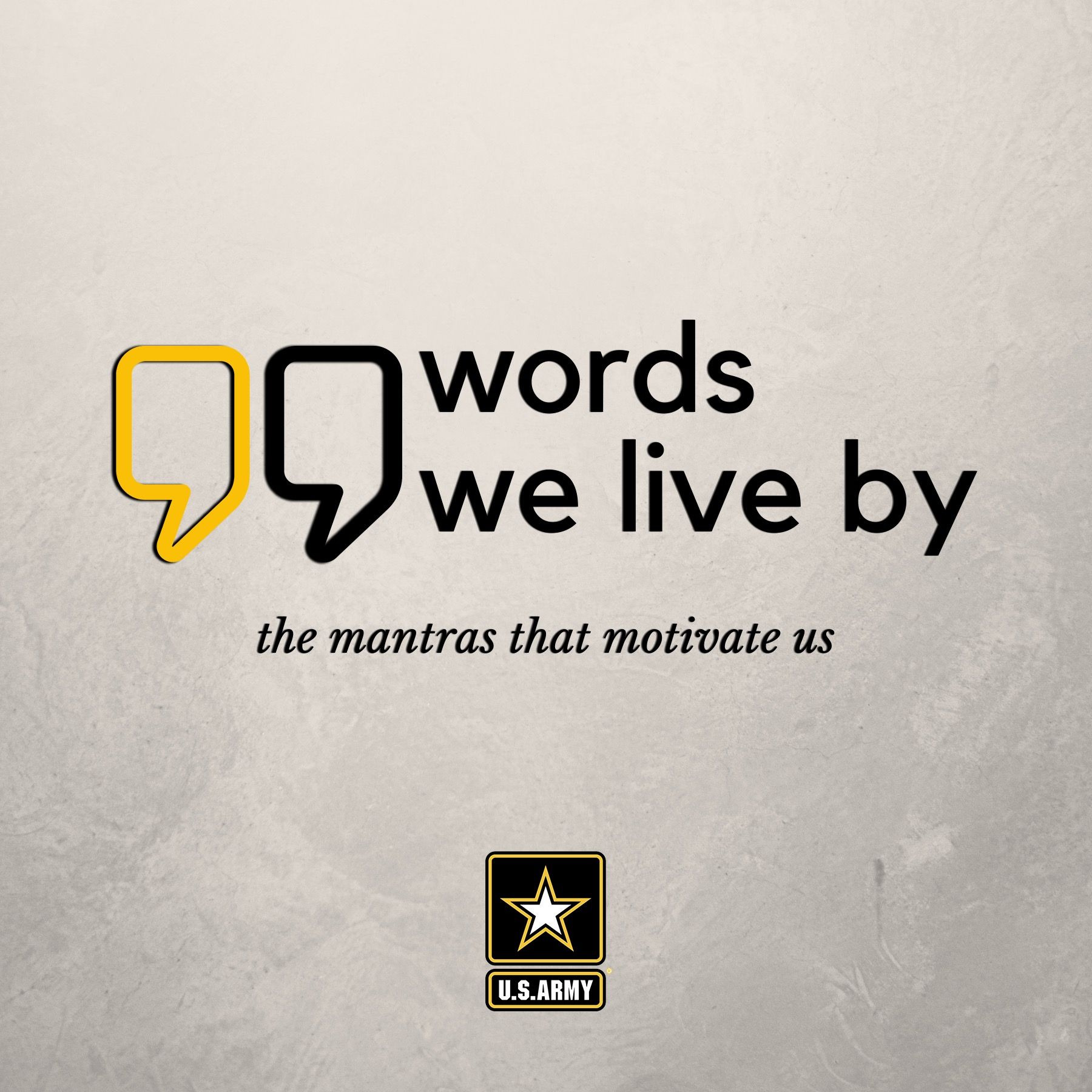 Words We Live By