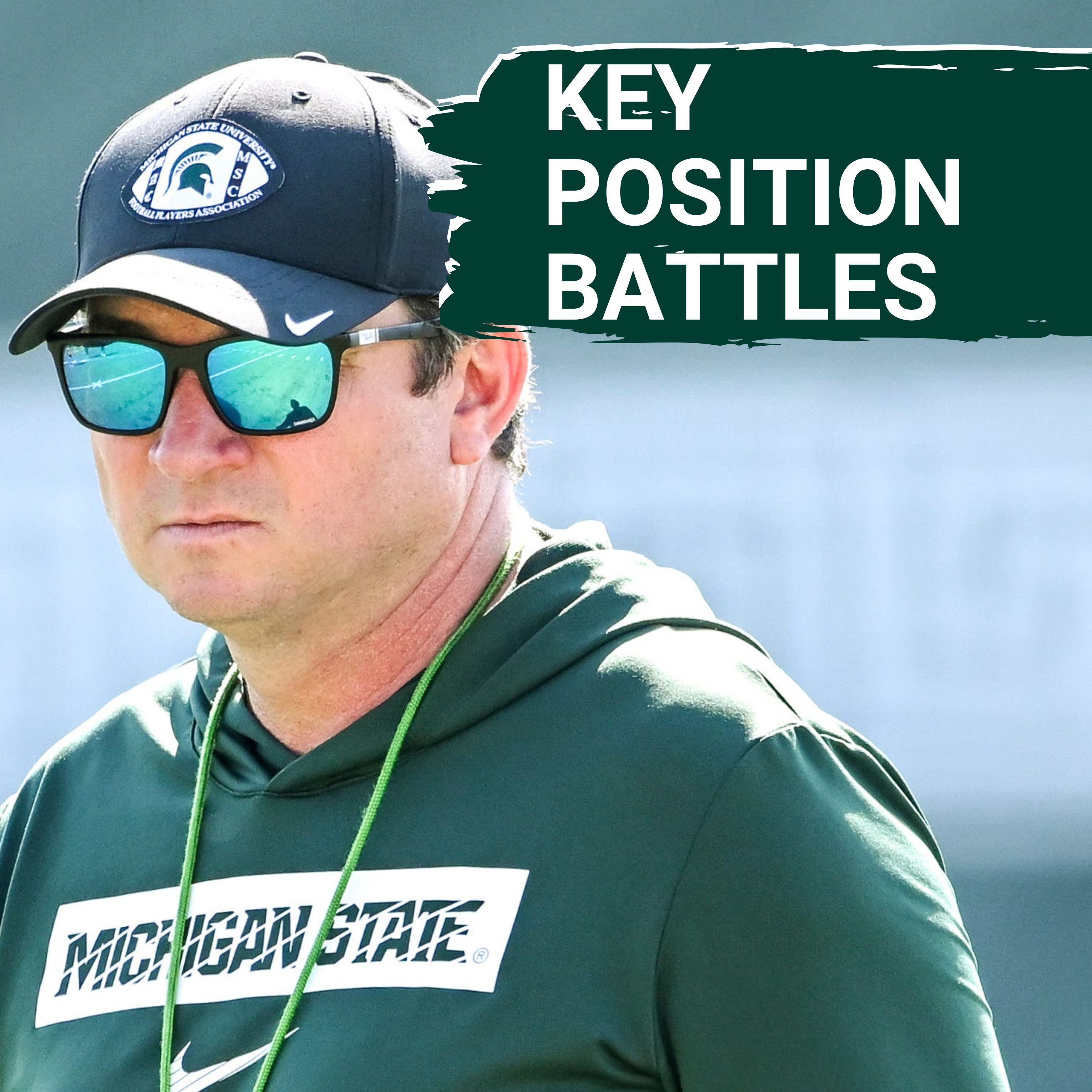 MSU football KEY POSITIONS still undergoing battles; Where will WMU football be improved in 2025?