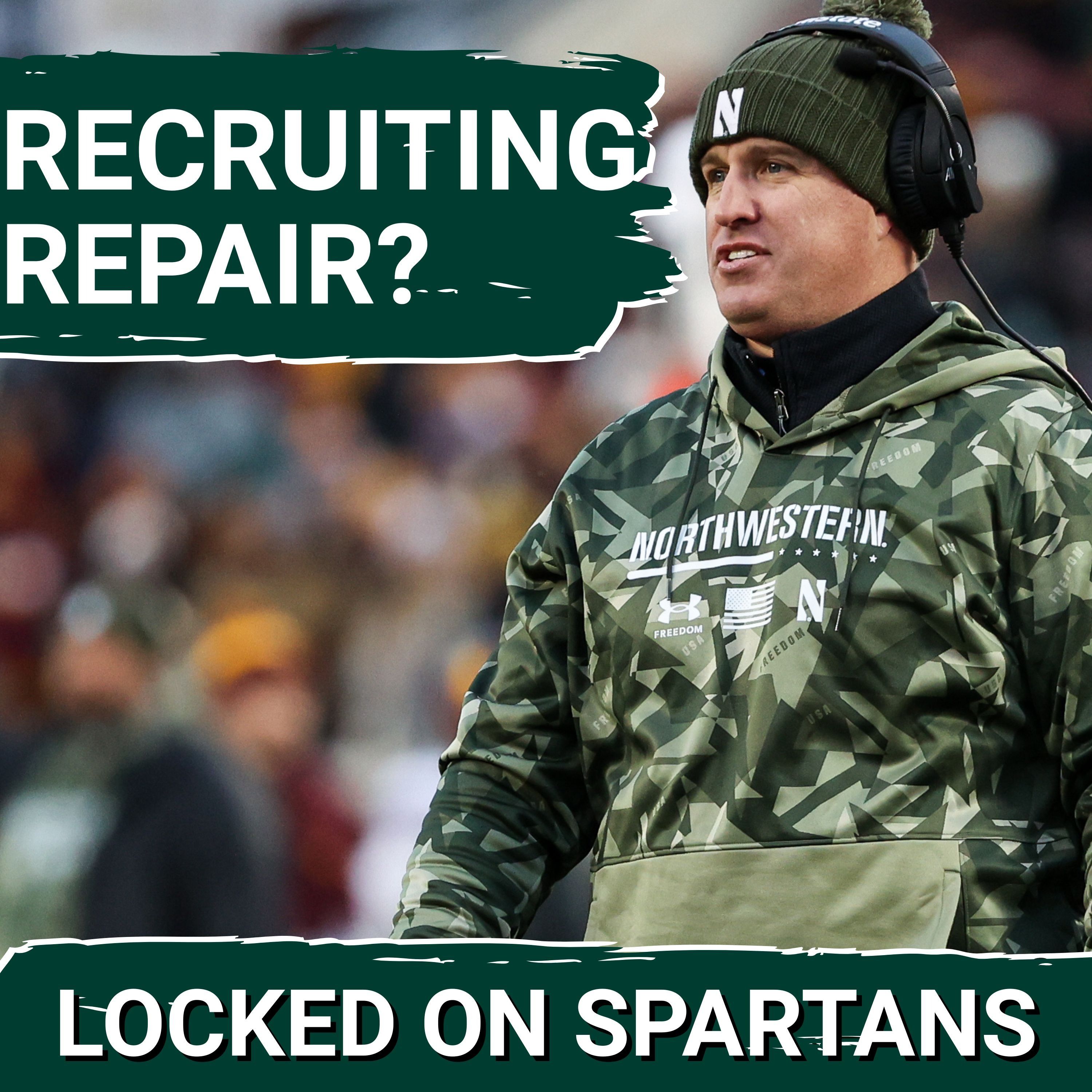 RECRUITING FIX: Can Pat Fitzgerald ELEVATE Michigan State football recruiting ahead of signing day?