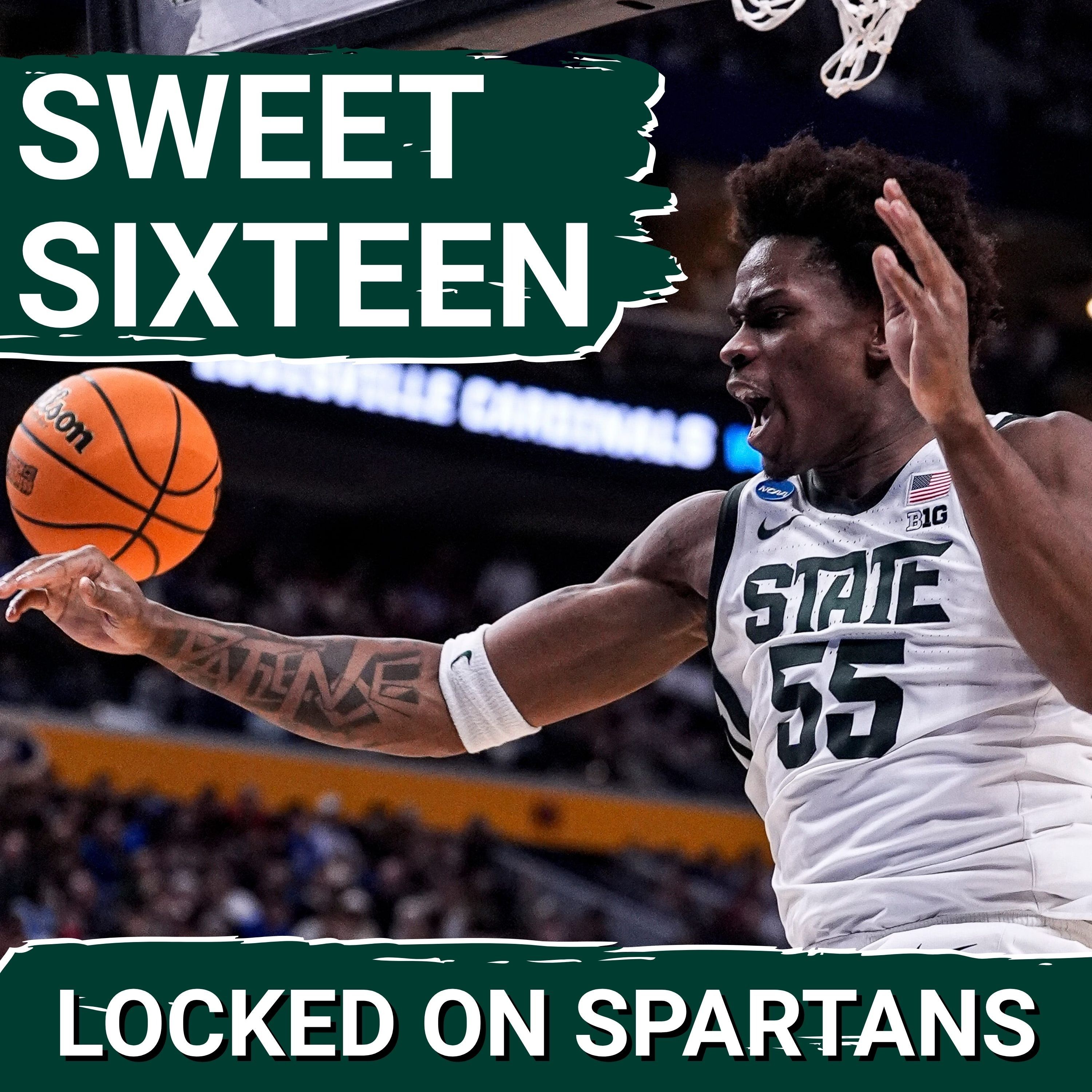 INSTANT REACTION: Coen Carr DRIVES Michigan State basketball to ANOTHER Sweet Sixteen