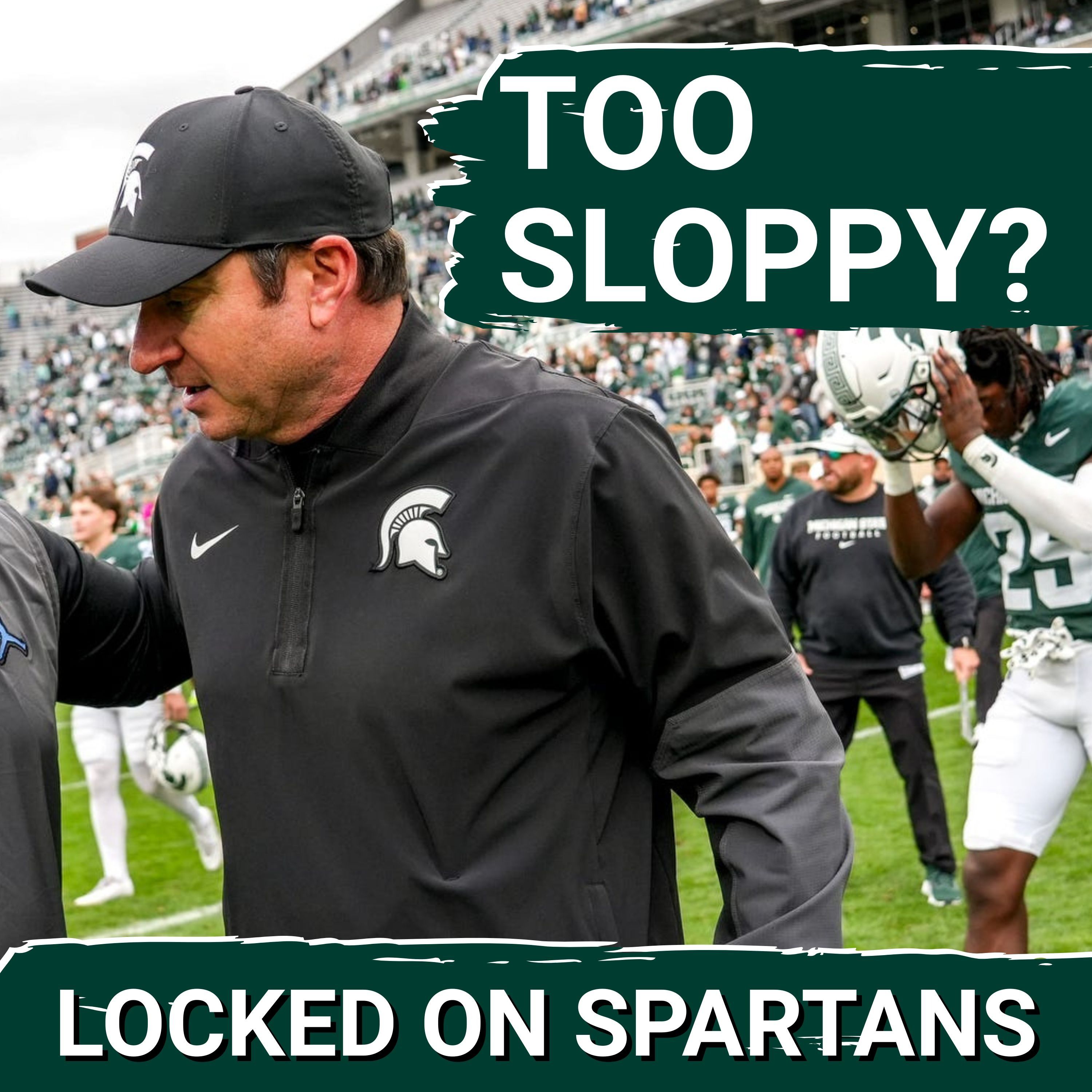 Most SHOCKING part of MSU football's stale year under Jonathan Smith; Aidan Chiles might play vs. IU