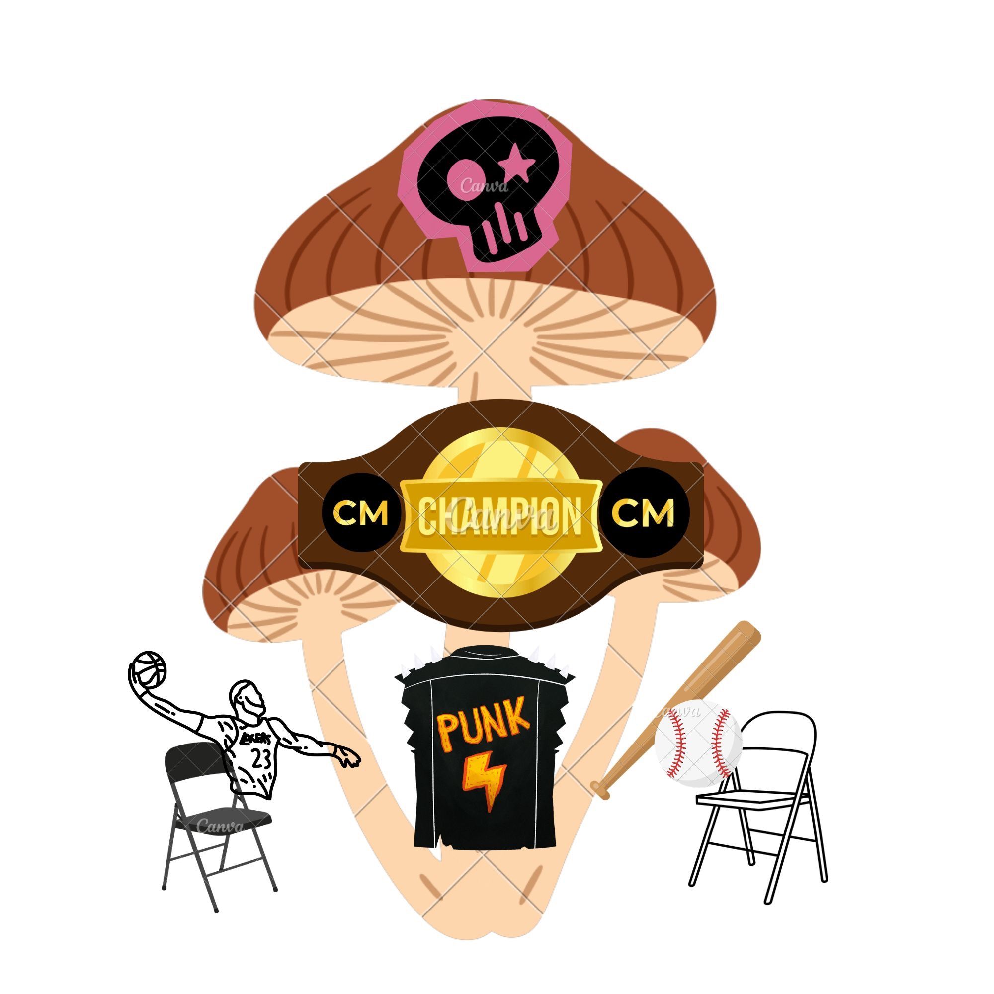 Episode 104- "Mushroom Stamp Wrestling" or "Way Too Much Twins" (7-9-26) episode artwork