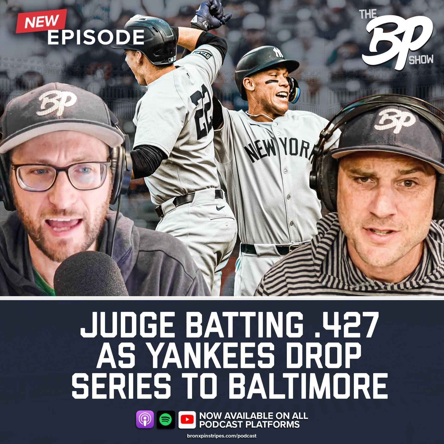 Judge batting .427 as Yankees drop series to Orioles episode artwork