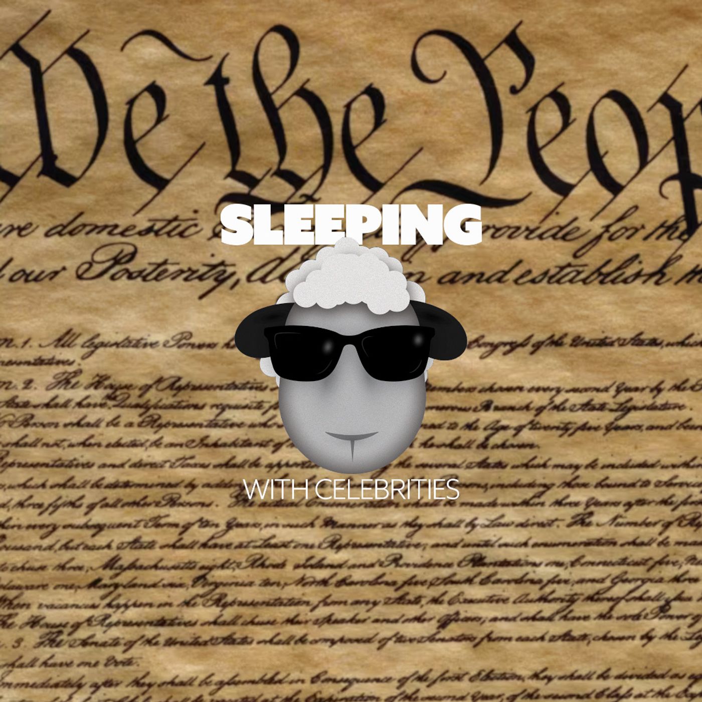 Sleeping with the U.S. Constitution featuring SO MANY STARS artwork