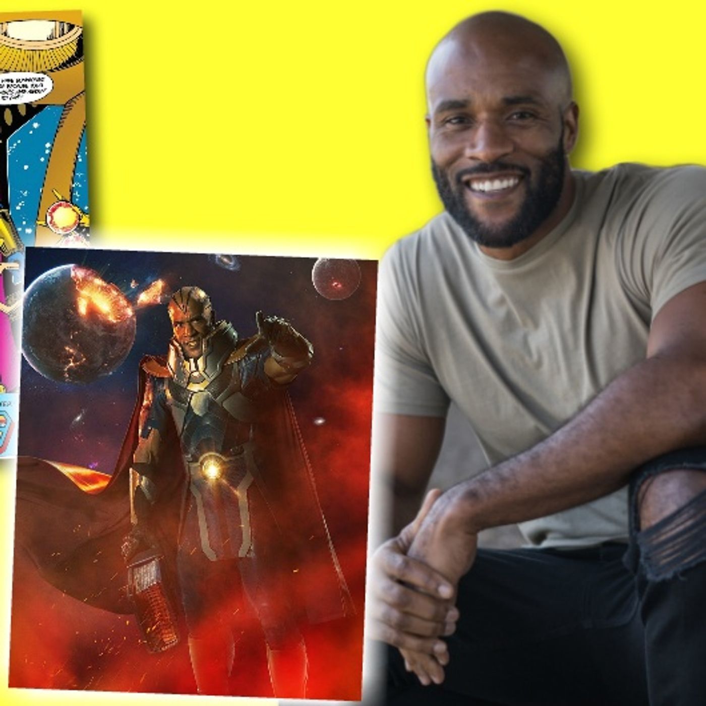#302: From Crisis on Infinite Earths, actor LaMonica Garrett on playing Monitor and Anti-Monitor! episode artwork