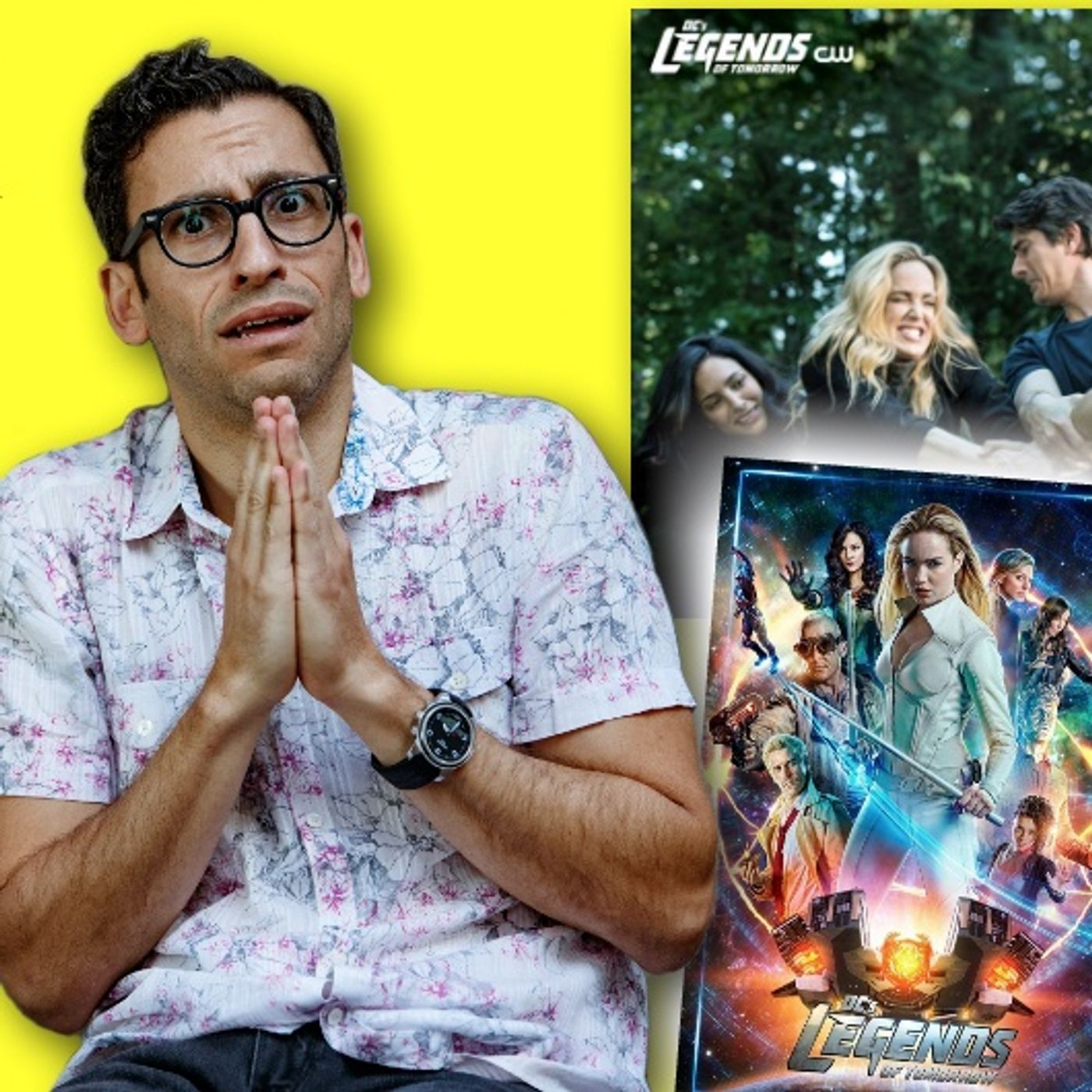 #268: From Legends of Tomorrow, actor Adam Tsekhman is here with the lowdown on his time-traveling, fan-fave character, Gary Green! episode artwork