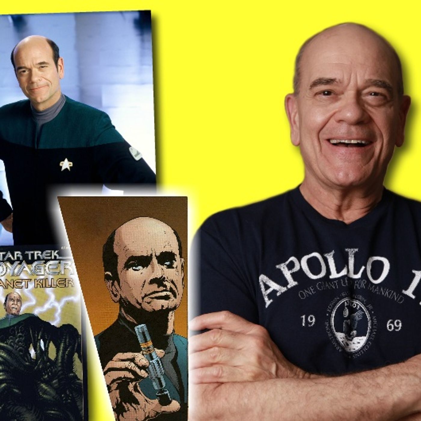 #328: Robert Picardo celebrates 25 years of Star Trek: Voyager! episode artwork