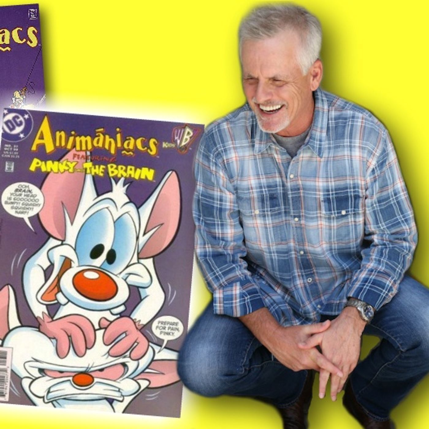 #276: Voiceover artist Rob Paulsen from Animaniacs, Pinky and the Brain, TMNT, and hundreds of shows drops by! episode artwork