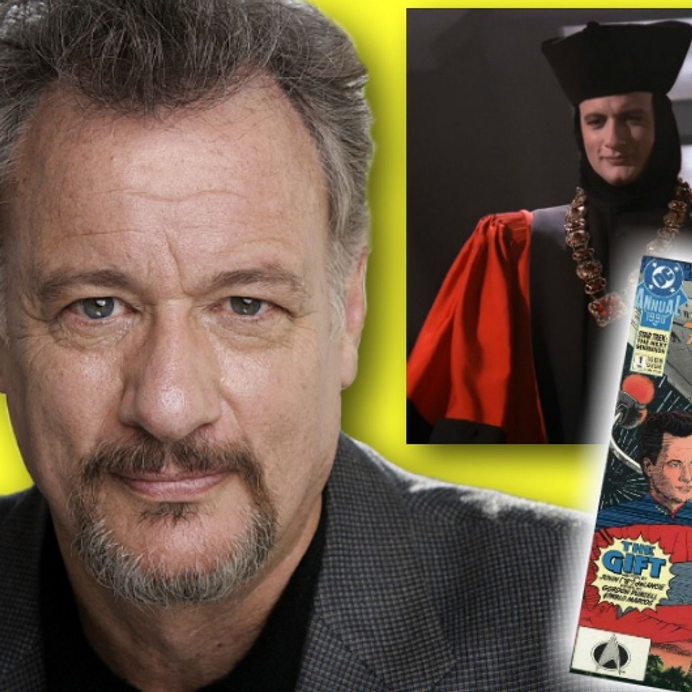 #181: John de Lancie from Star Trek: The Next Generation! episode artwork
