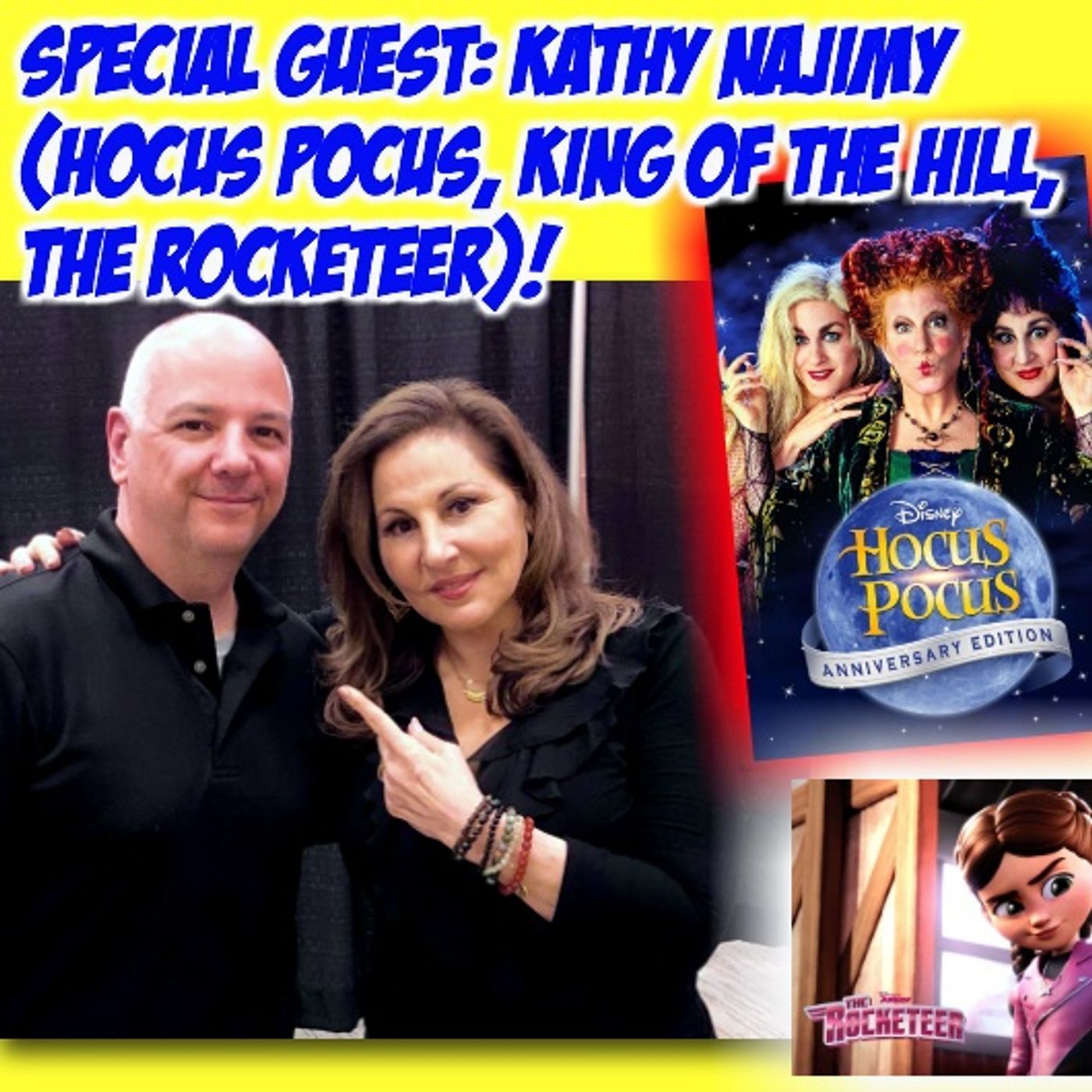 #299: Cincinnati Comic Expo Q&A with Kathy Najimy from Hocus Pocus, King of the Hill & The Rocketeer! episode artwork