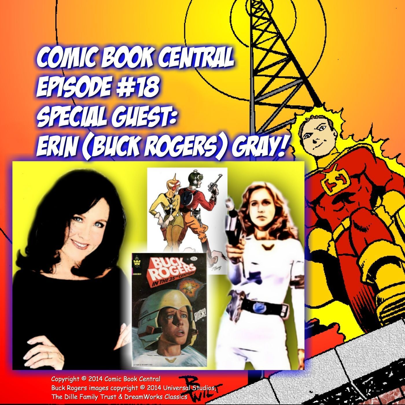 #18: Erin Gray from Buck Rogers in the 25th Century! episode artwork