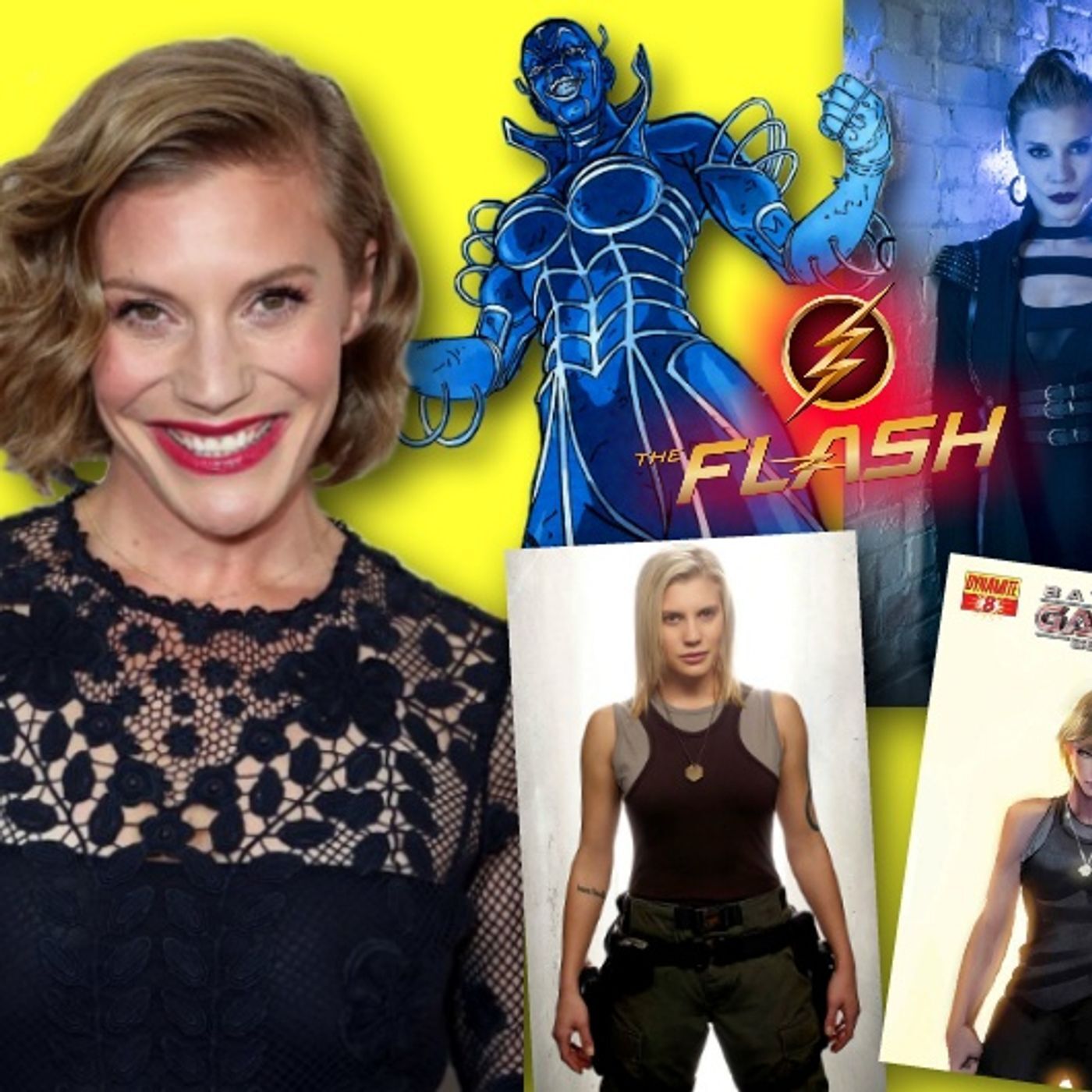 #222: Katee Sackhoff on her Battlestar Galactica hero & Flash comic book villain episode artwork