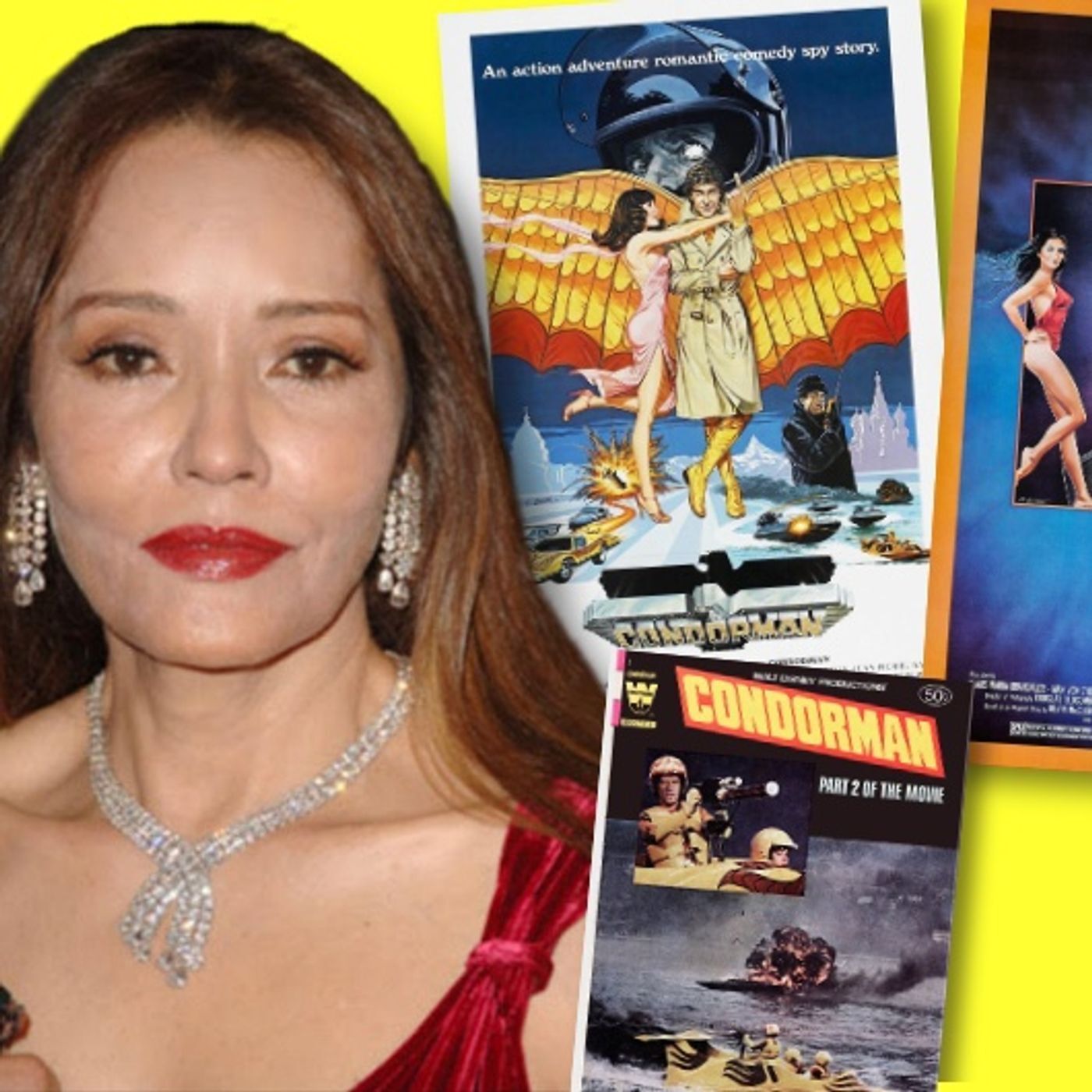 #366: Barbara Carrera on her roles as a Bond villain in Never Say Never Again and a spy in Disney's Condorman!